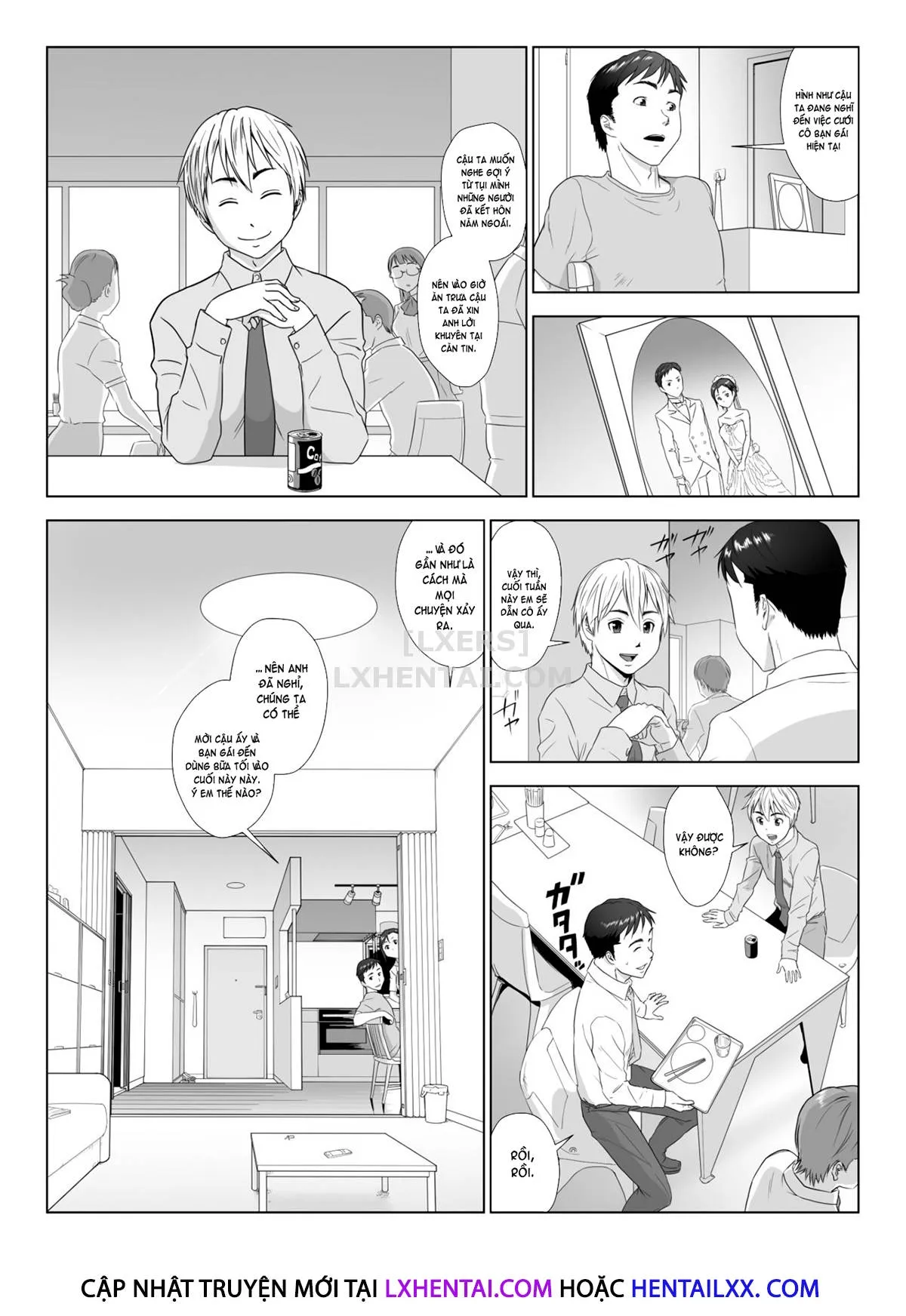 HentaiVN.net - Ảnh 8 - Taninbou ni Aegu Tsuma [A Wife Moaning To Another Man's Cock] - Chap 1