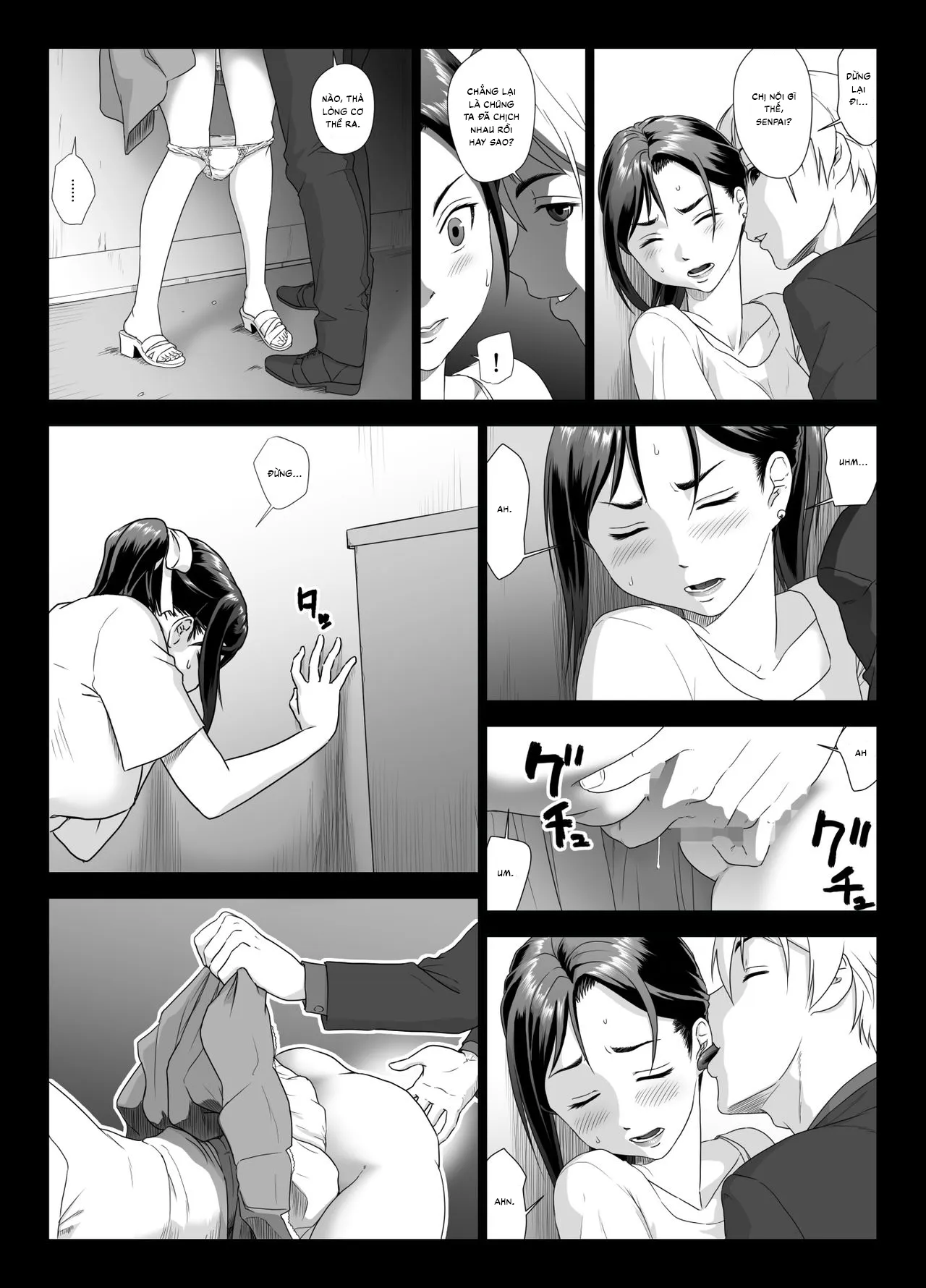 HentaiVN.net - Ảnh 10 - Taninbou ni Aegu Tsuma [A Wife Moaning To Another Man's Cock] - Chap 2