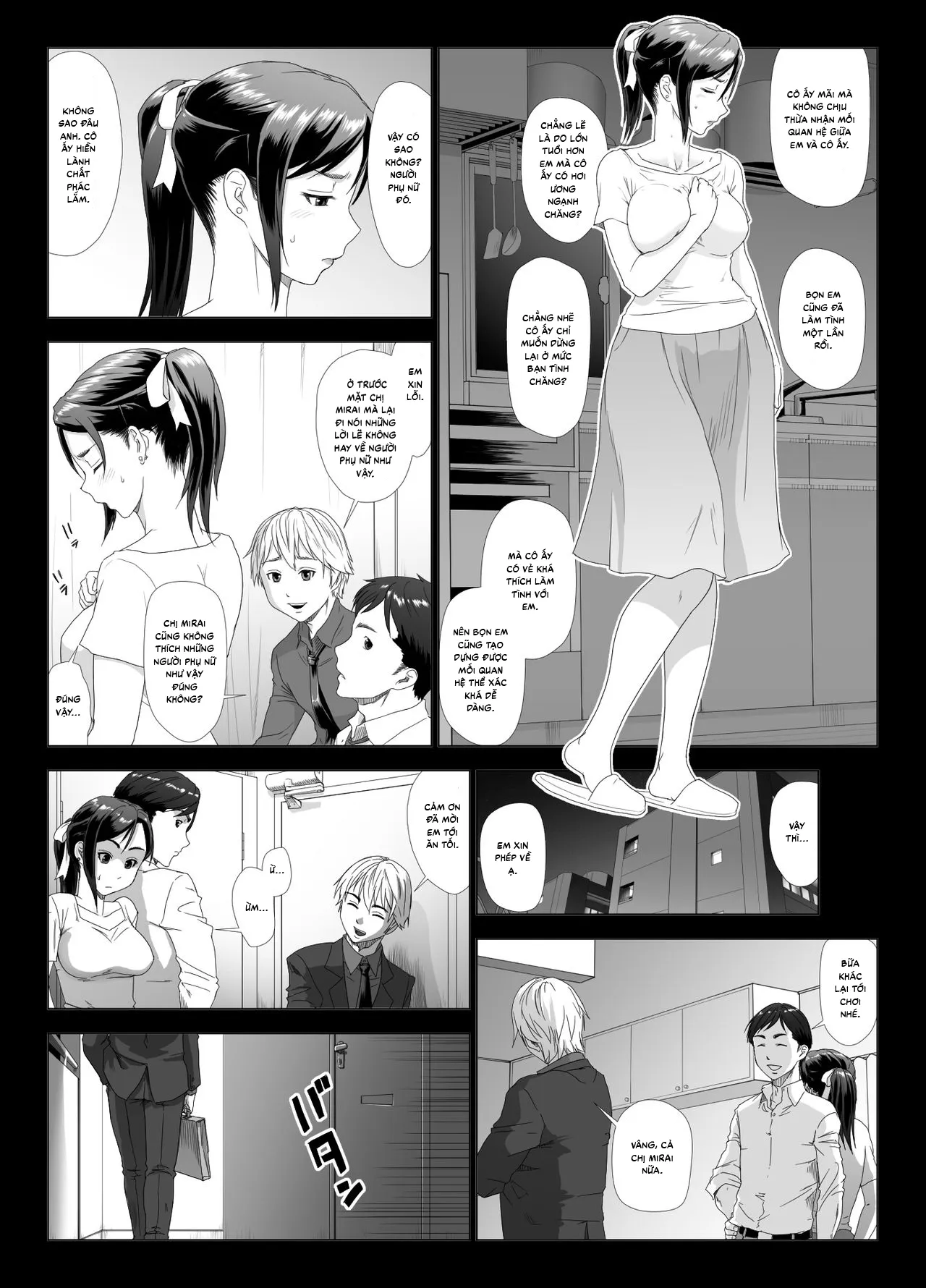 HentaiVN.net - Ảnh 6 - Taninbou ni Aegu Tsuma [A Wife Moaning To Another Man's Cock] - Chap 2