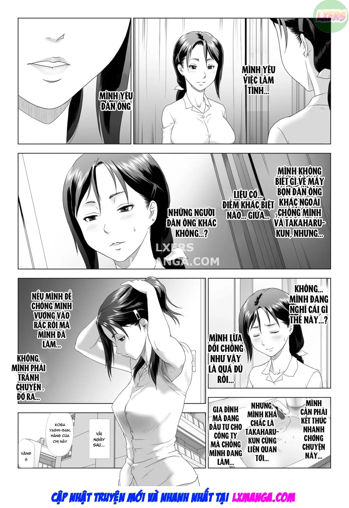 HentaiVN.net - Ảnh 18 - Taninbou ni Aegu Tsuma [A Wife Moaning To Another Man's Cock] - Chap 3