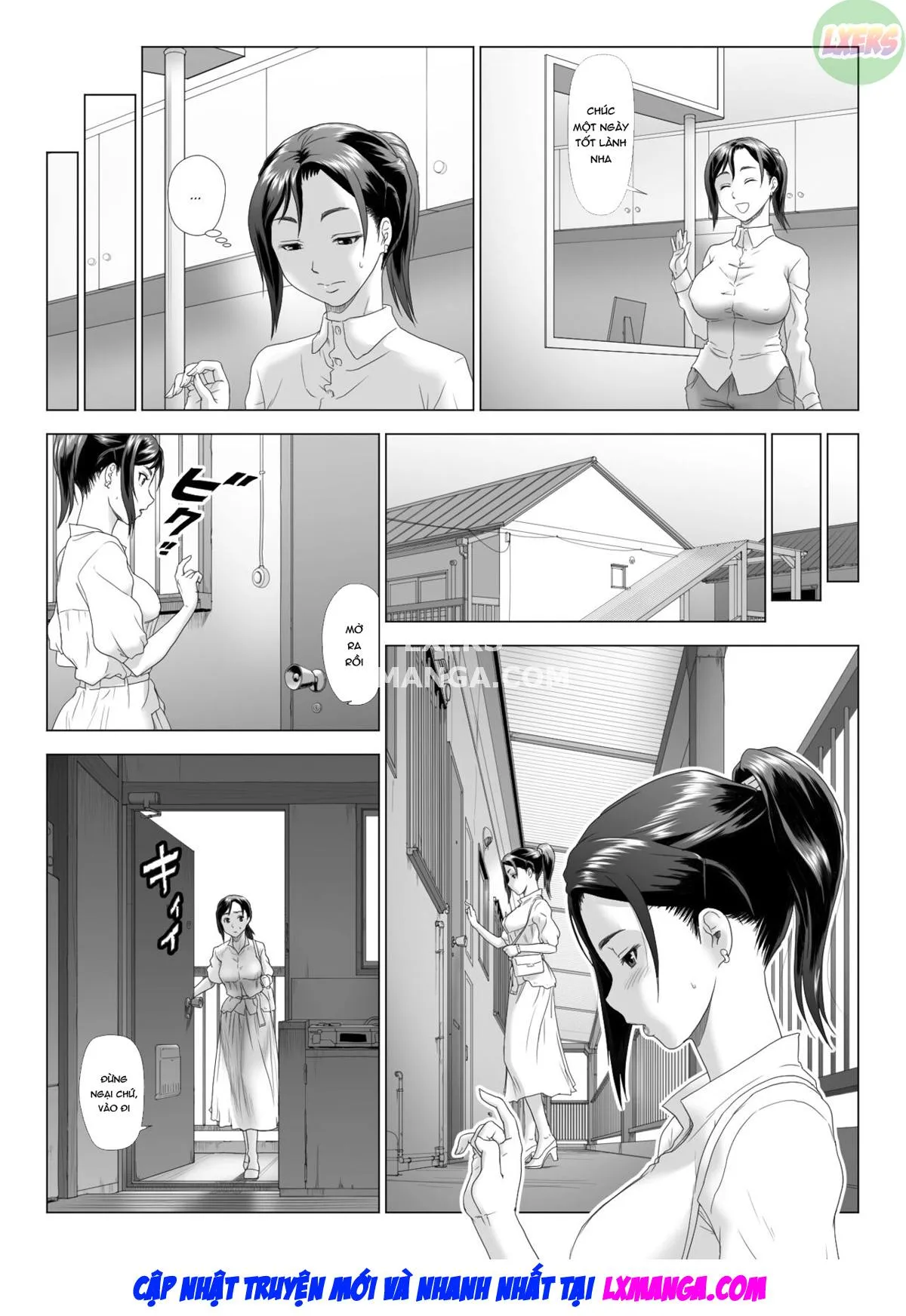 HentaiVN.net - Ảnh 21 - Taninbou ni Aegu Tsuma [A Wife Moaning To Another Man's Cock] - Chap 3