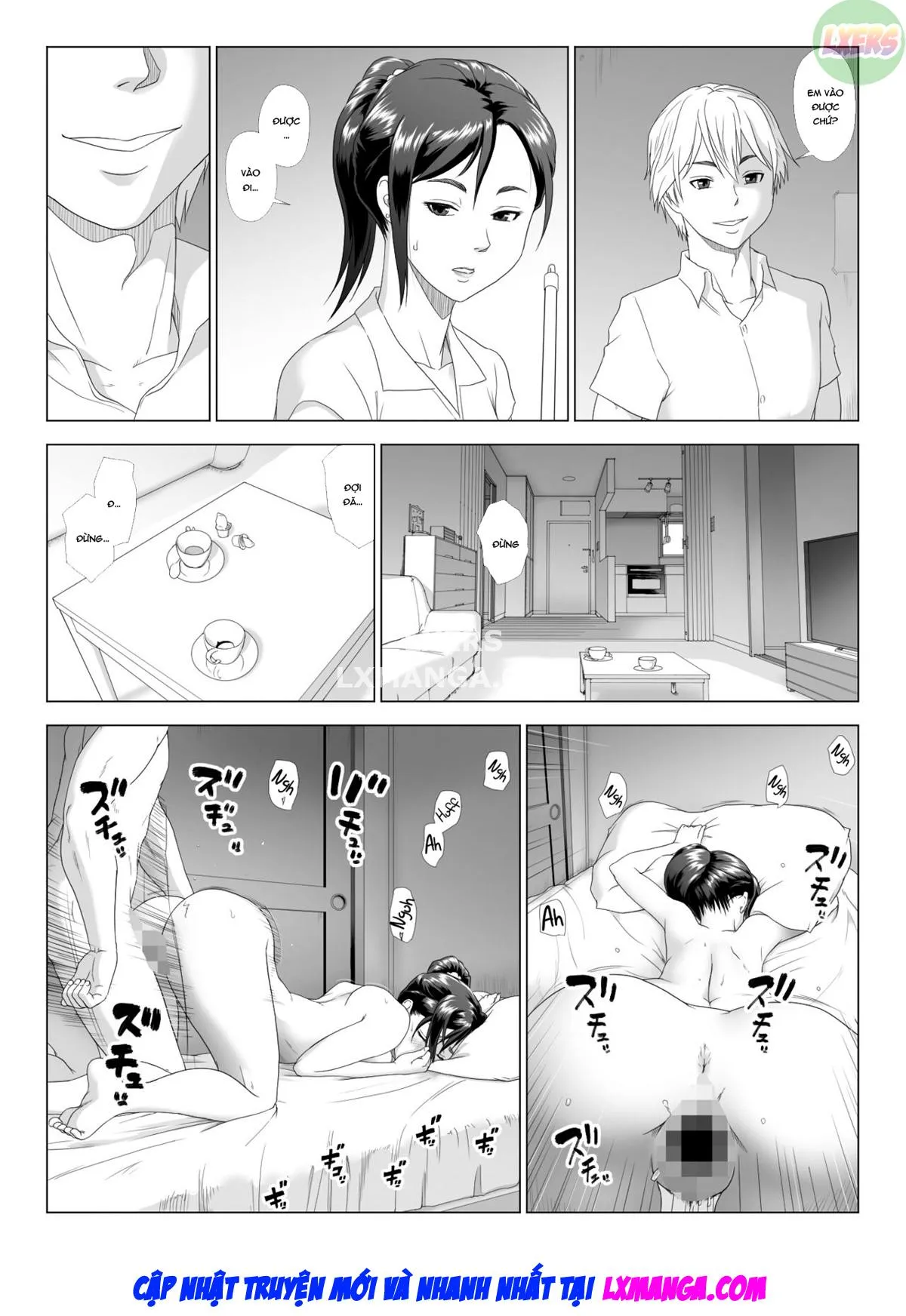 HentaiVN.net - Ảnh 39 - Taninbou ni Aegu Tsuma [A Wife Moaning To Another Man's Cock] - Chap 3
