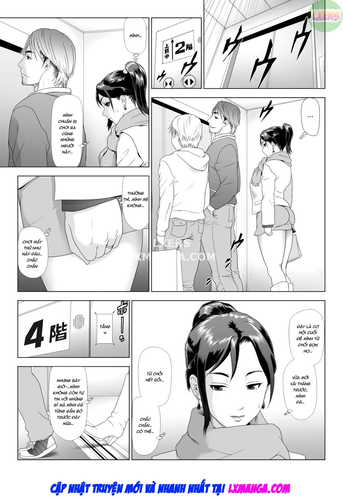 HentaiVN.net - Ảnh 17 - Taninbou ni Aegu Tsuma [A Wife Moaning To Another Man's Cock] - Chap 4 - [END]