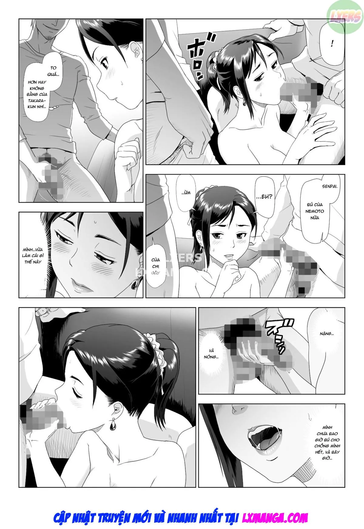 HentaiVN.net - Ảnh 23 - Taninbou ni Aegu Tsuma [A Wife Moaning To Another Man's Cock] - Chap 4 - [END]