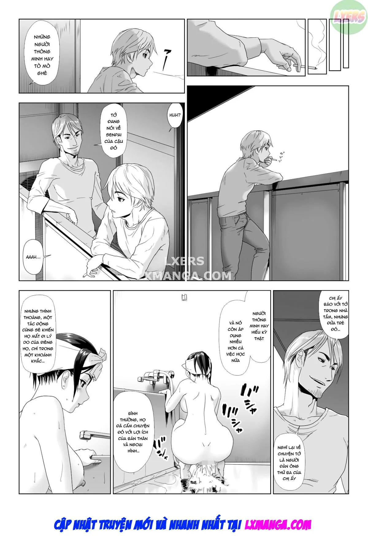 HentaiVN.net - Ảnh 49 - Taninbou ni Aegu Tsuma [A Wife Moaning To Another Man's Cock] - Chap 4 - [END]