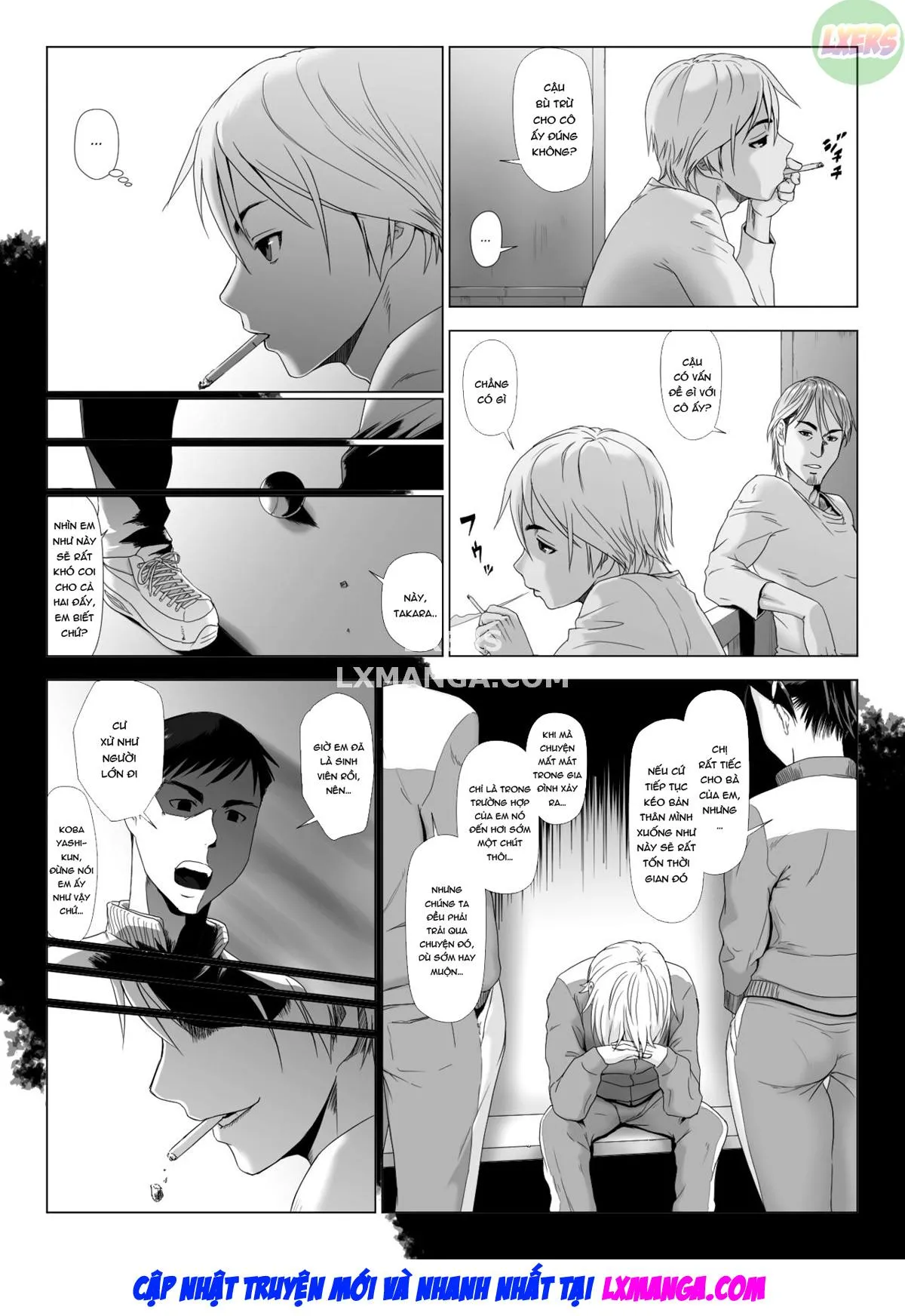 HentaiVN.net - Ảnh 50 - Taninbou ni Aegu Tsuma [A Wife Moaning To Another Man's Cock] - Chap 4 - [END]