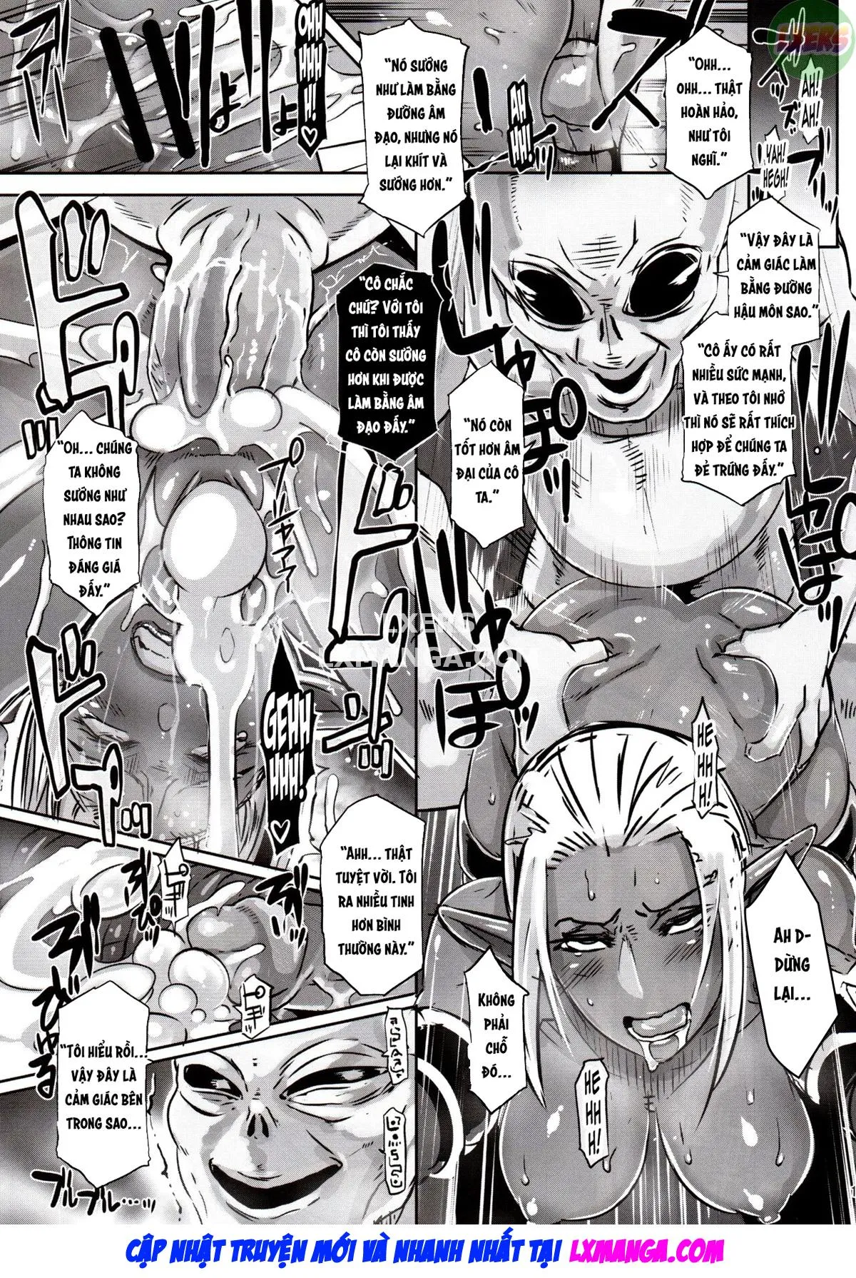 HentaiVN.net - Ảnh 19 - DARK ELF vs ALIEN - Oneshot