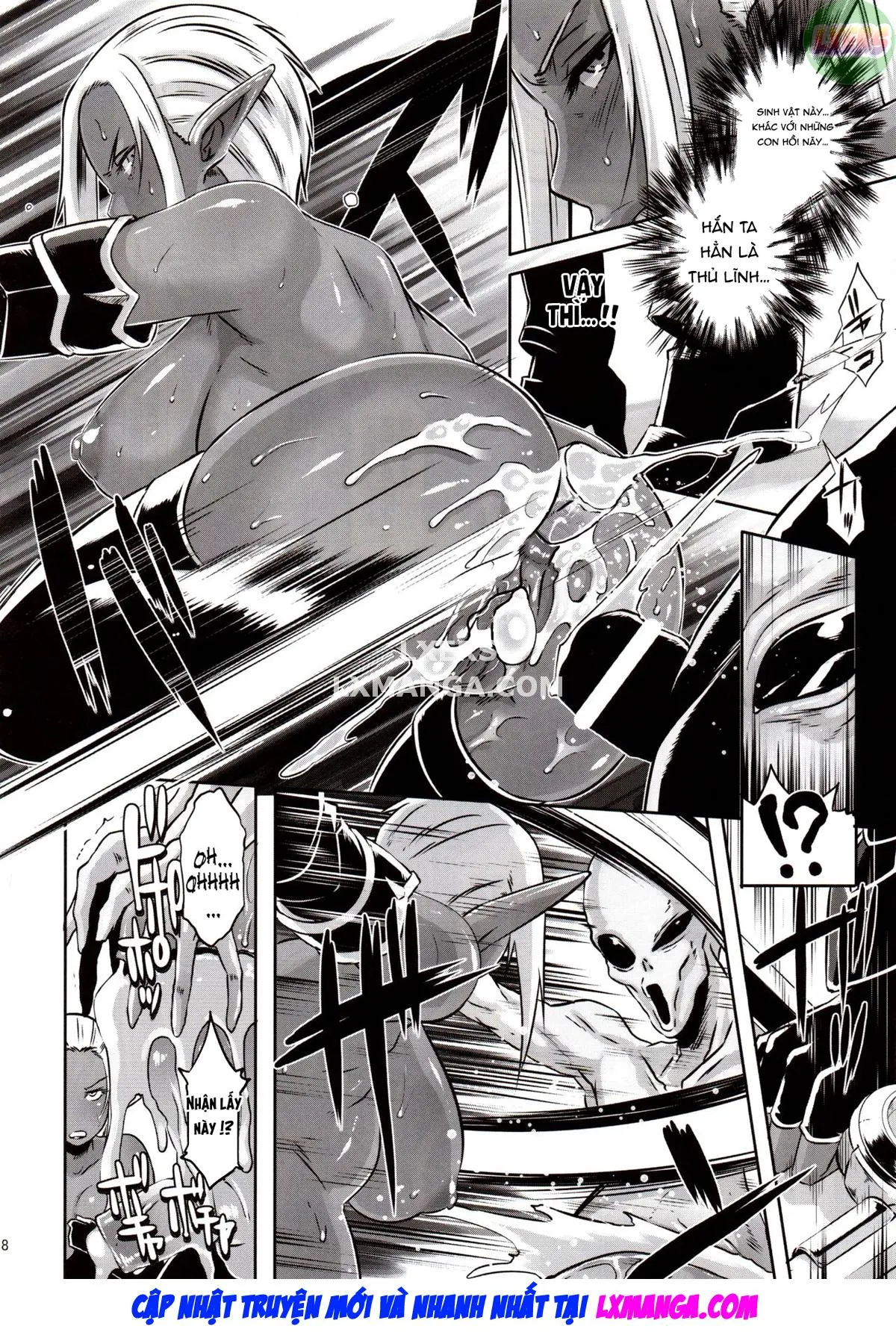 HentaiVN.net - Ảnh 20 - DARK ELF vs ALIEN - Oneshot