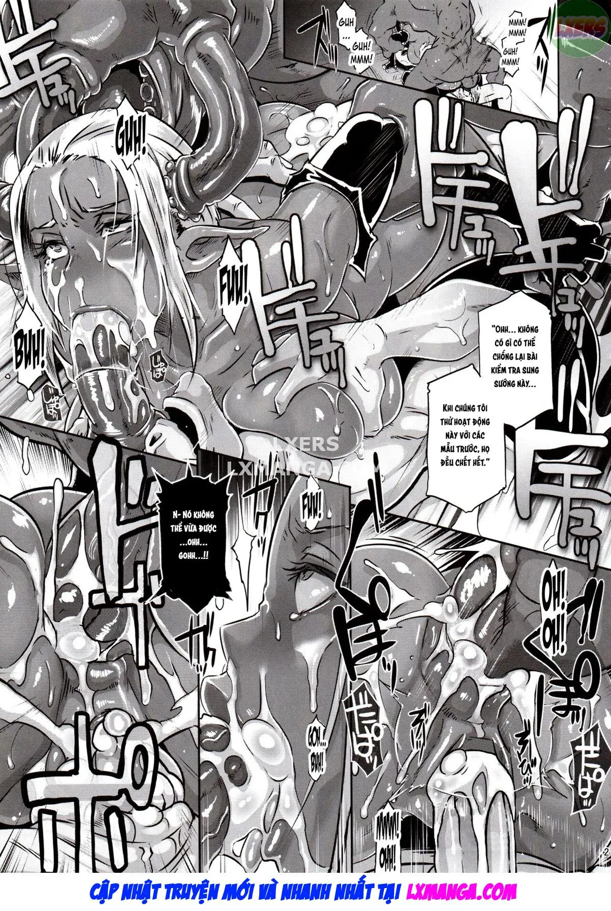 HentaiVN.net - Ảnh 23 - DARK ELF vs ALIEN - Oneshot