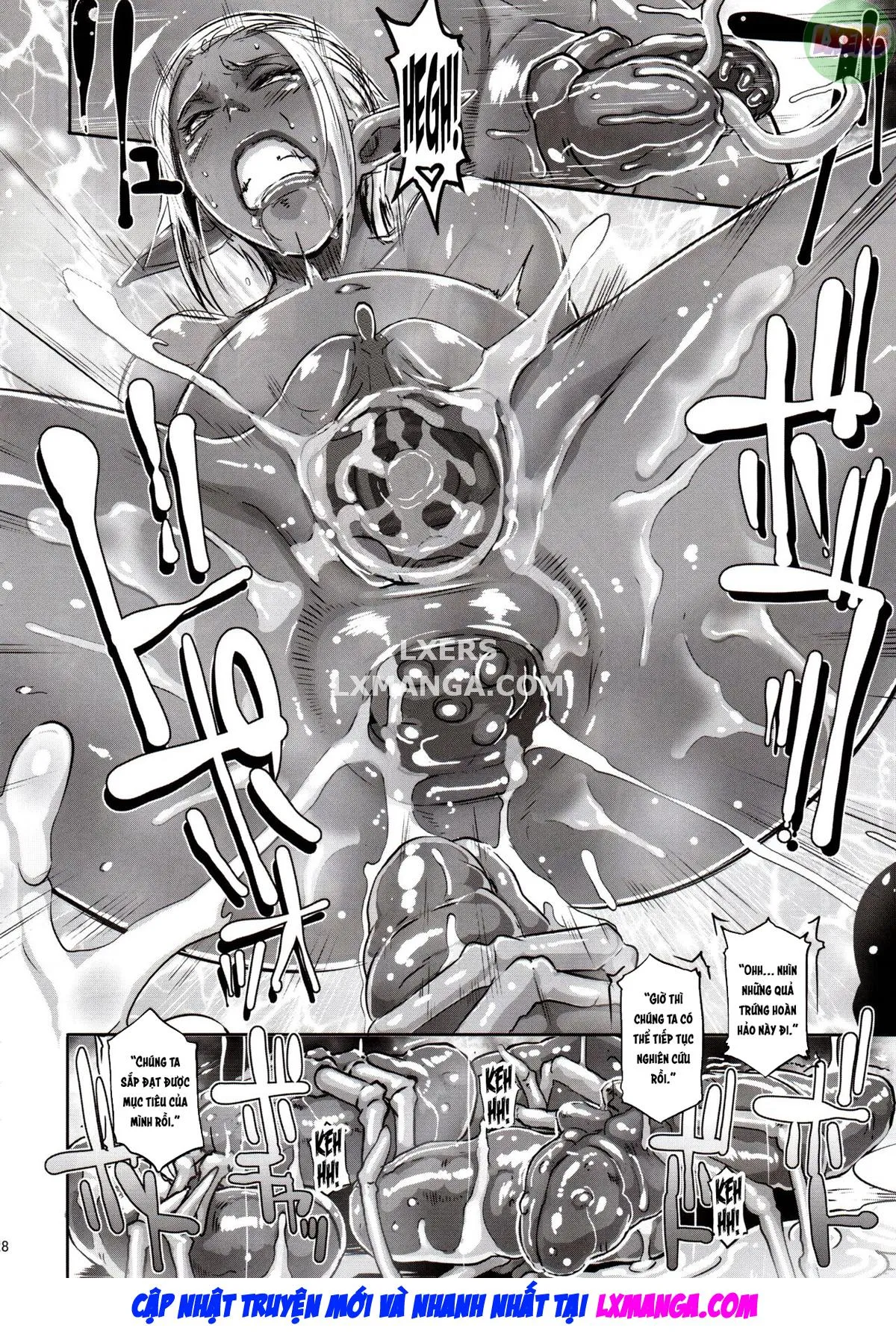 HentaiVN.net - Ảnh 29 - DARK ELF vs ALIEN - Oneshot