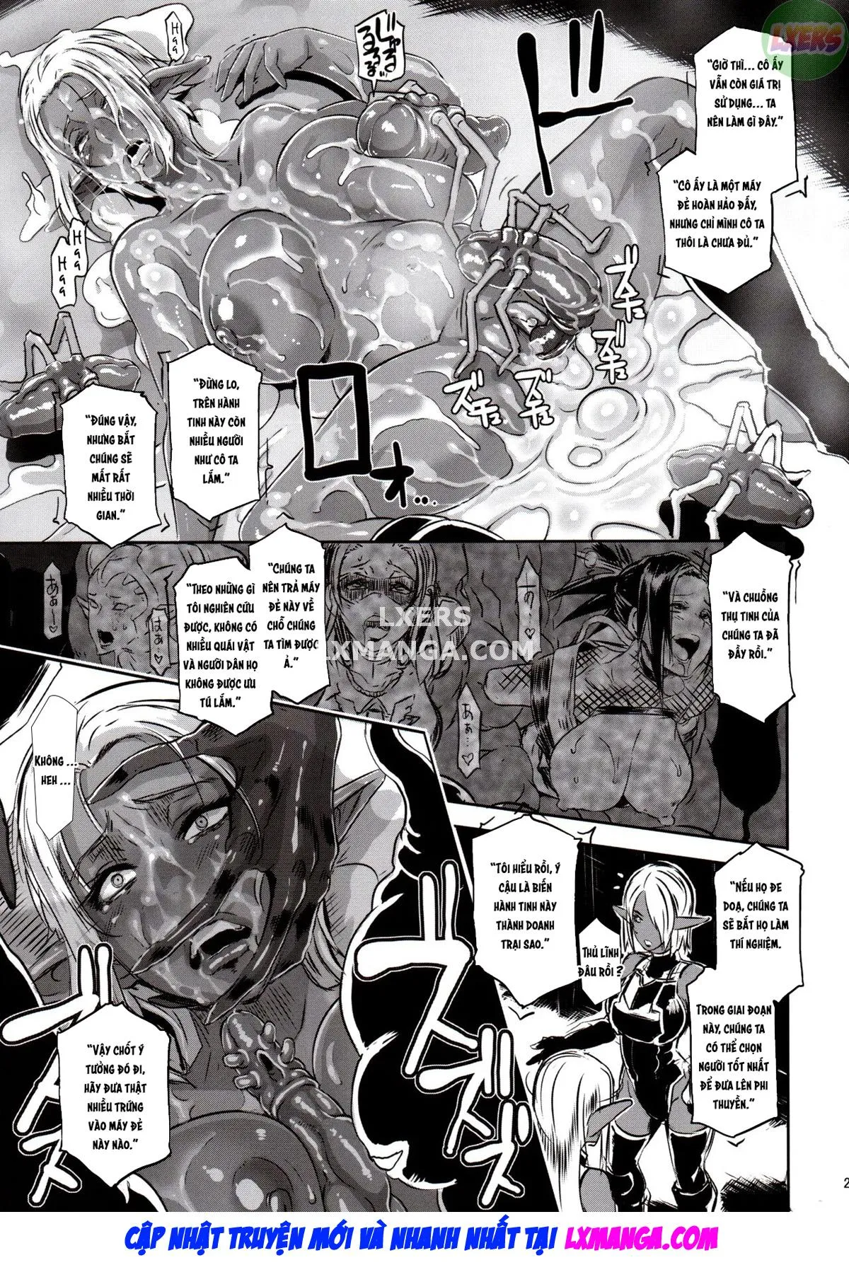 HentaiVN.net - Ảnh 30 - DARK ELF vs ALIEN - Oneshot