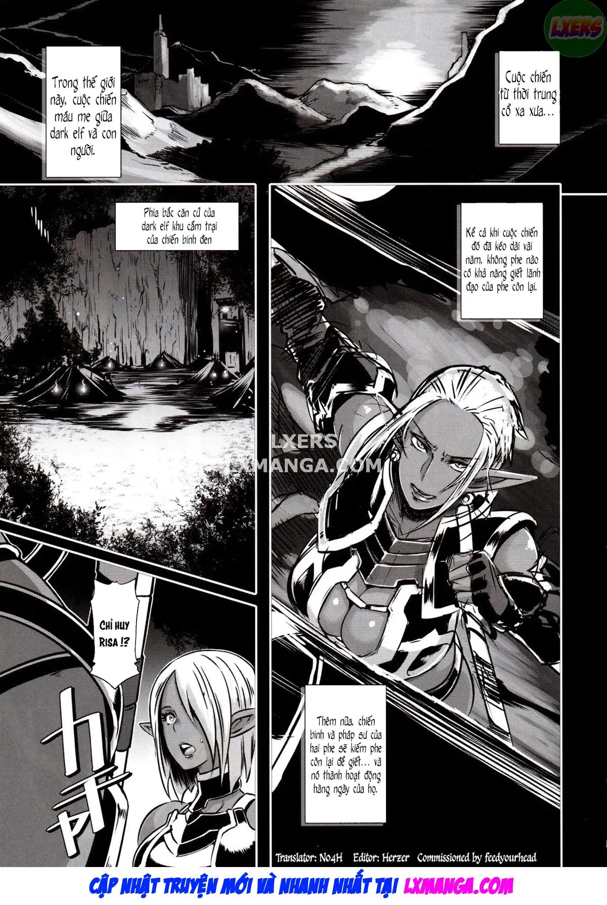 HentaiVN.net - Ảnh 7 - DARK ELF vs ALIEN - Oneshot