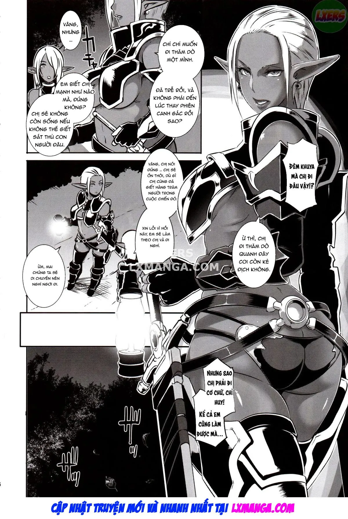 HentaiVN.net - Ảnh 8 - DARK ELF vs ALIEN - Oneshot