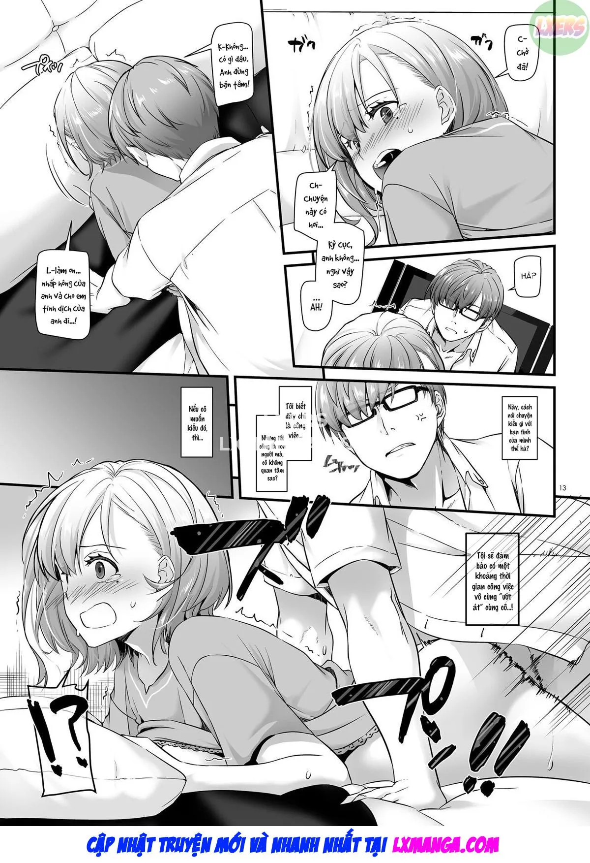 HentaiVN.net - Ảnh 17 - Pregnancy Officer DLO-16 [Haramaseya DLO-16] - Chap 1