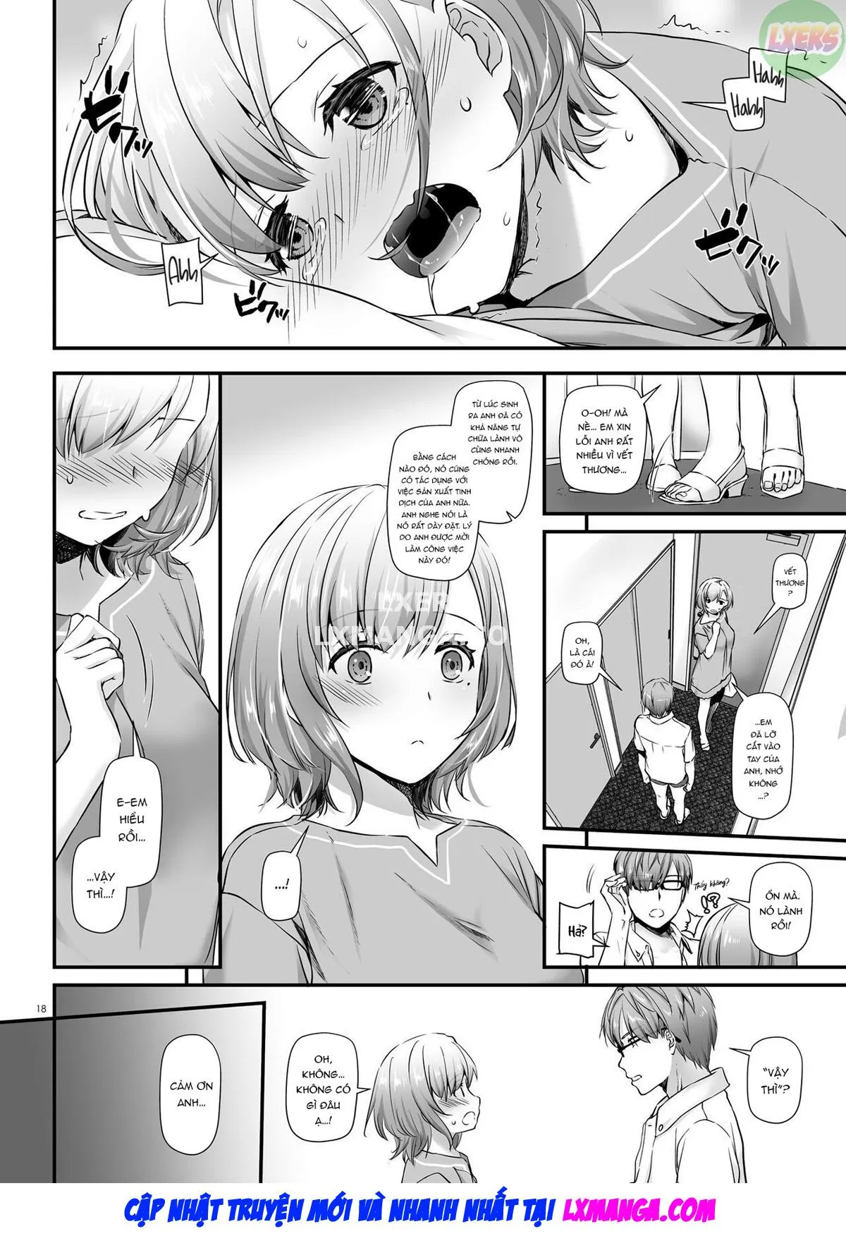 HentaiVN.net - Ảnh 22 - Pregnancy Officer DLO-16 [Haramaseya DLO-16] - Chap 1