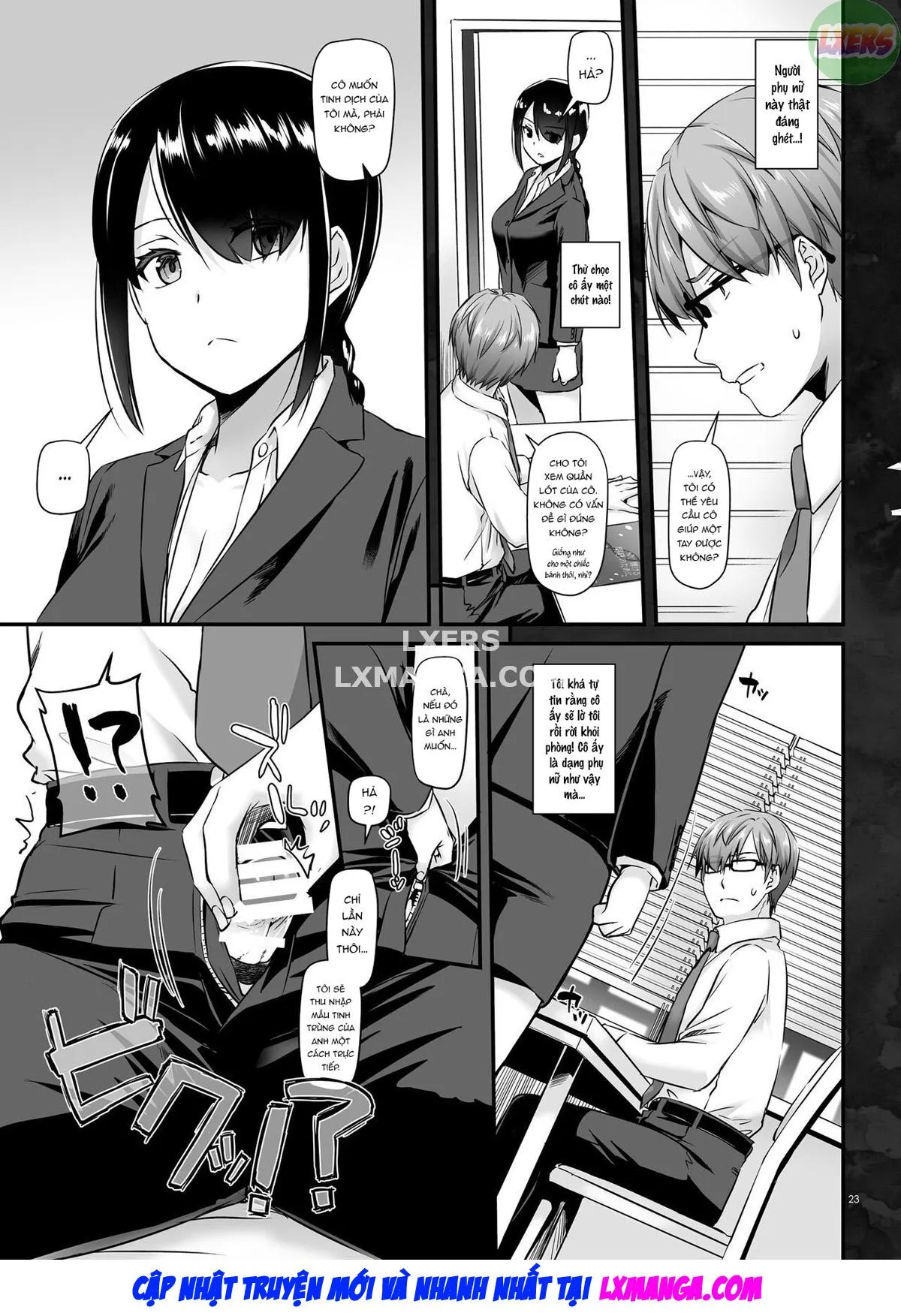 HentaiVN.net - Ảnh 26 - Pregnancy Officer DLO-16 [Haramaseya DLO-16] - Chap 1