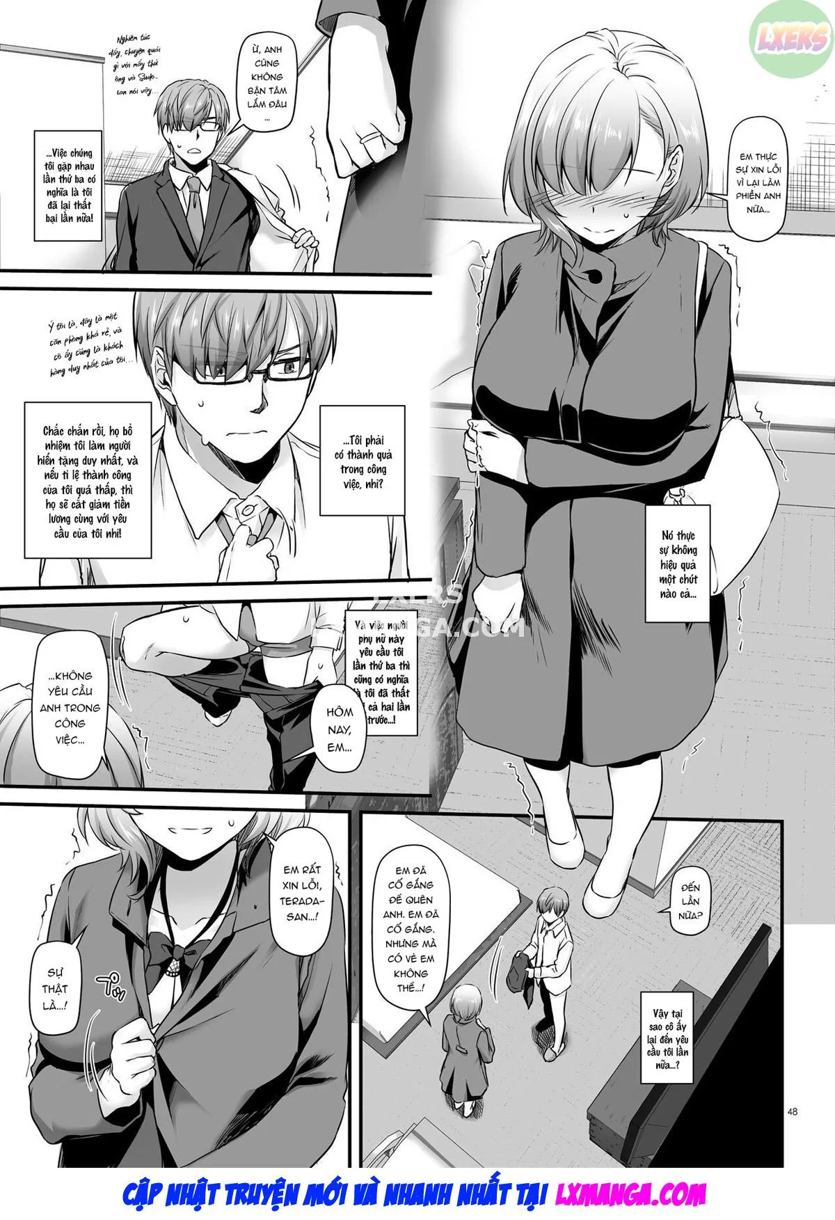HentaiVN.net - Ảnh 51 - Pregnancy Officer DLO-16 [Haramaseya DLO-16] - Chap 1