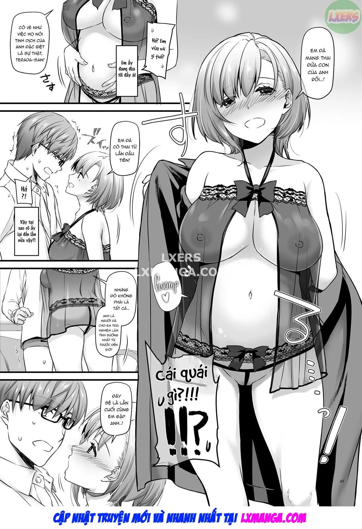 HentaiVN.net - Ảnh 52 - Pregnancy Officer DLO-16 [Haramaseya DLO-16] - Chap 1