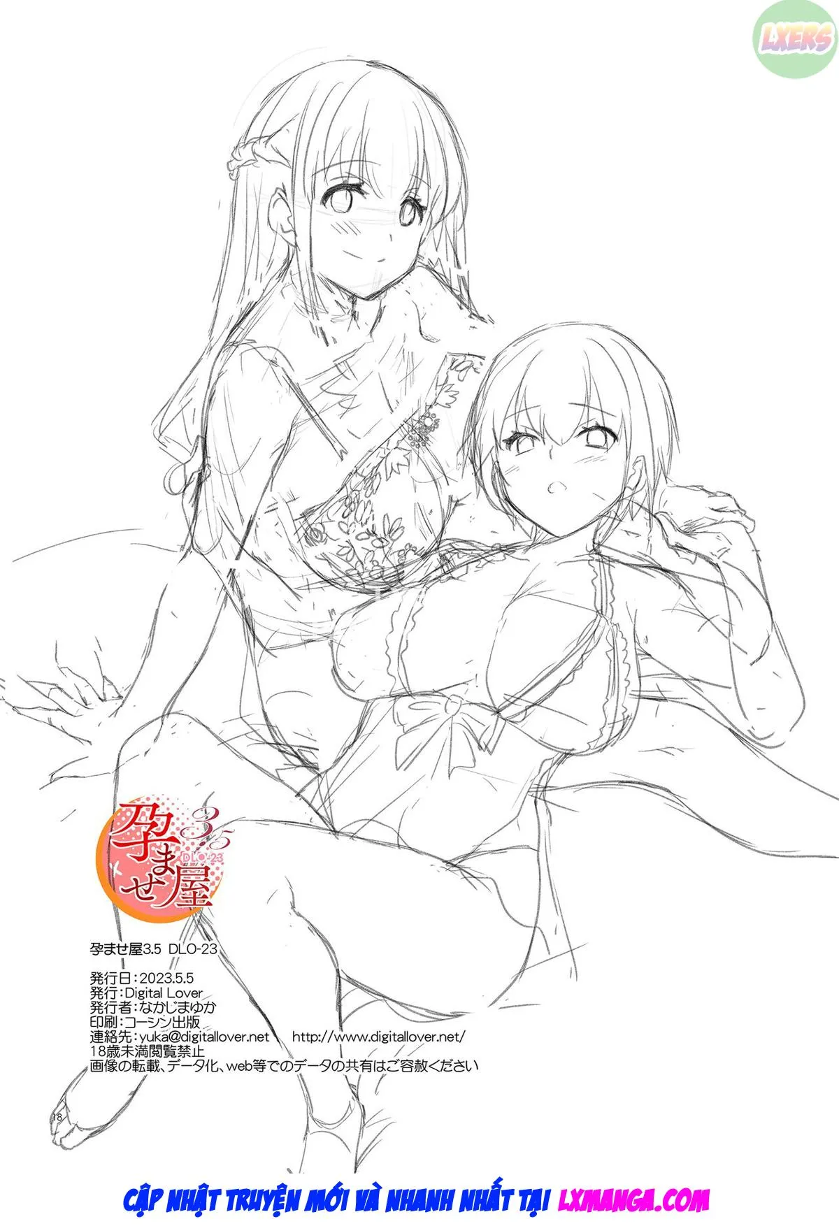 HentaiVN.net - Ảnh 20 - Pregnancy Officer DLO-16 [Haramaseya DLO-16] - Chap 3.5: DLO-23