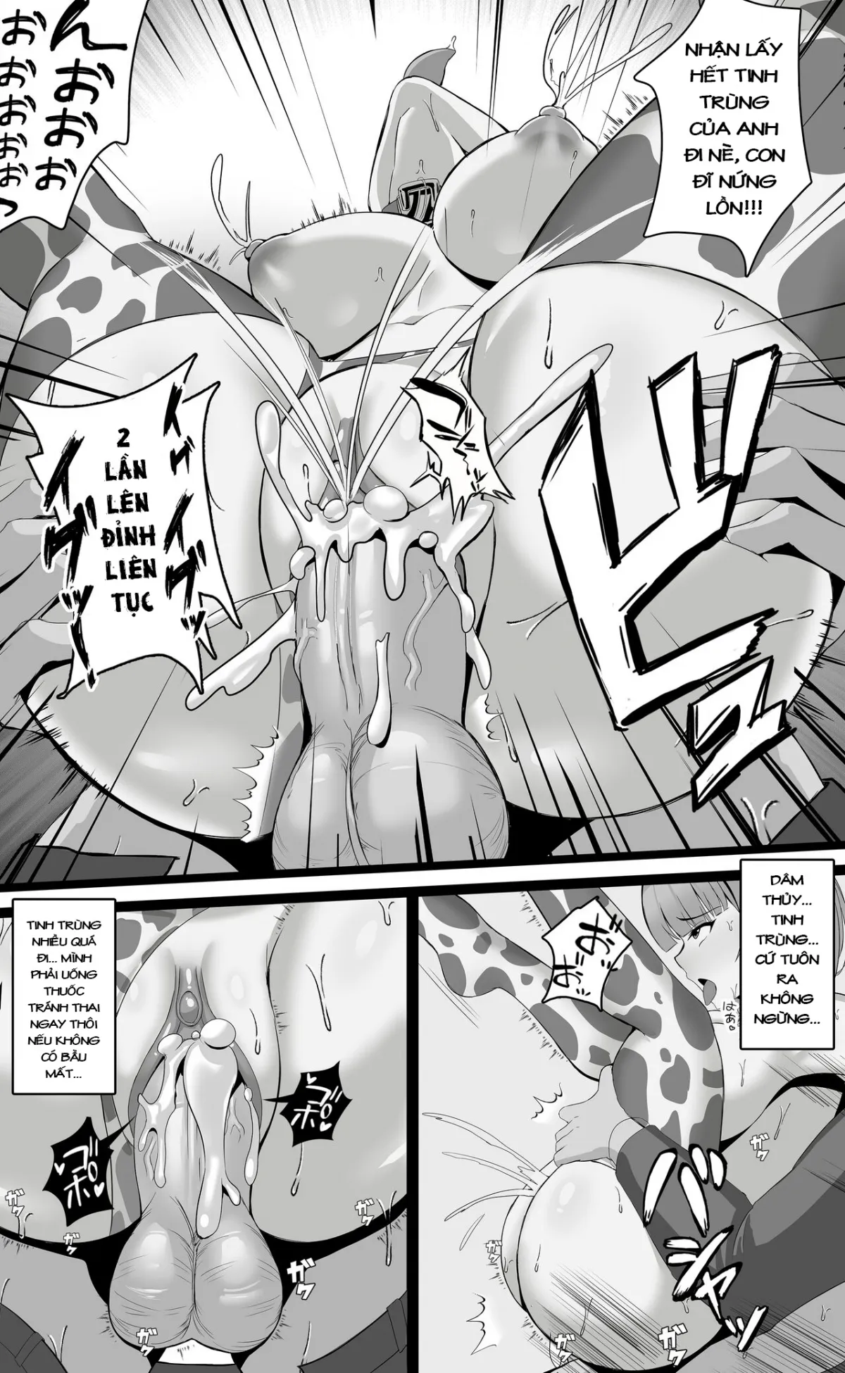 HentaiVN.net - Ảnh 9 - Hãng Sữa Tươi Và Ngon Nhất Thế Giới~ [Sakunyuu Haitatsu Shoujo - Review Onegaishimasu; Milking delivery girl, please review it;] - Chap 2. Bé Tiếp Thị Sữa Tội Nghiệp Bị Cướp Sữa Khi Đi Tàu~