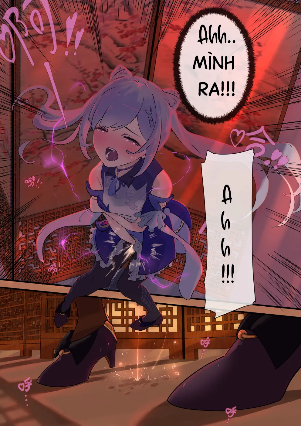 HentaiVN.net - Ảnh 8 - Món Quà Của Thất Tinh (Genshin Impact) [原神同人——刻晴篇] - Chap 2