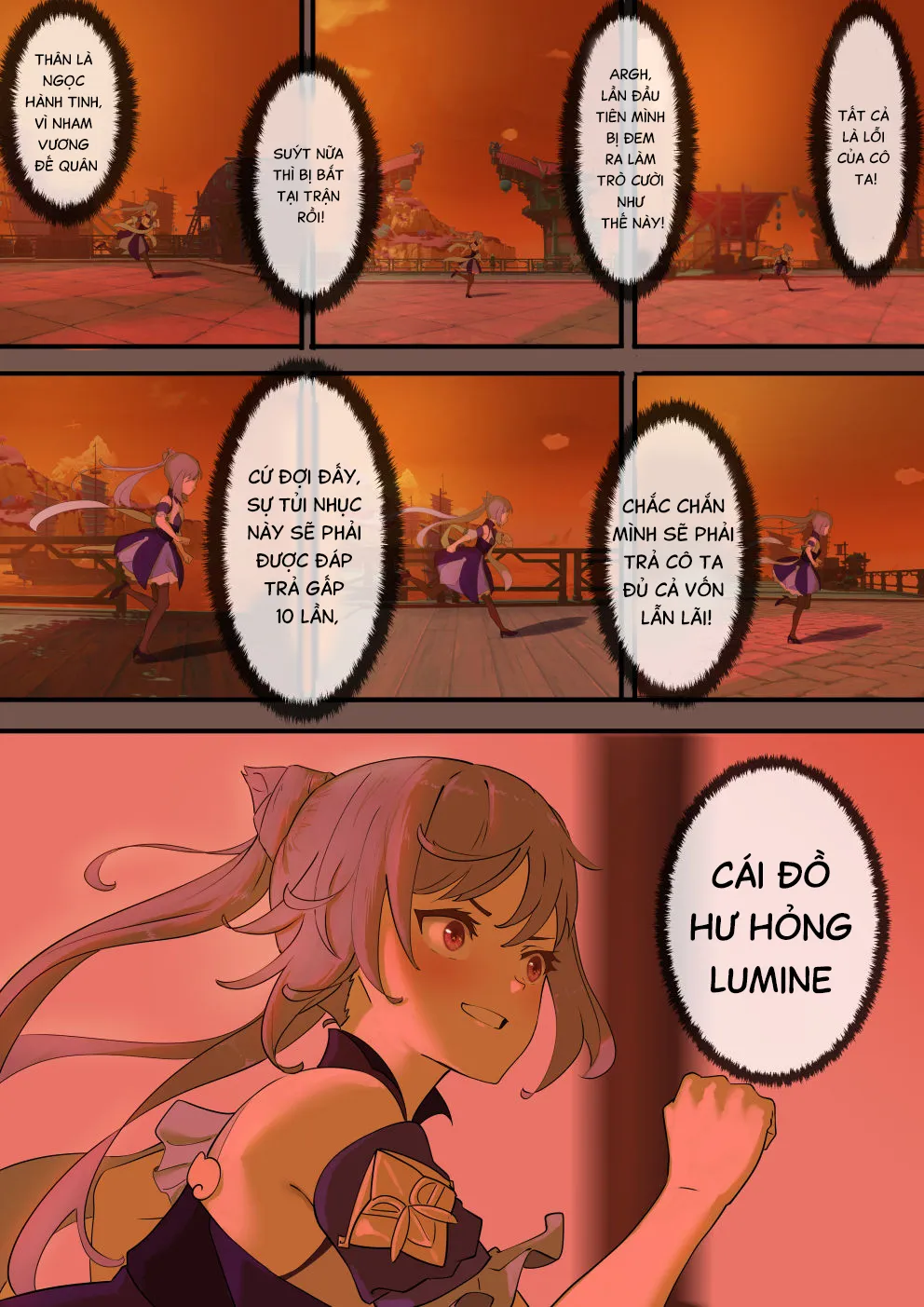 HentaiVN.net - Ảnh 9 - Món Quà Của Thất Tinh (Genshin Impact) [原神同人——刻晴篇] - Chap 2