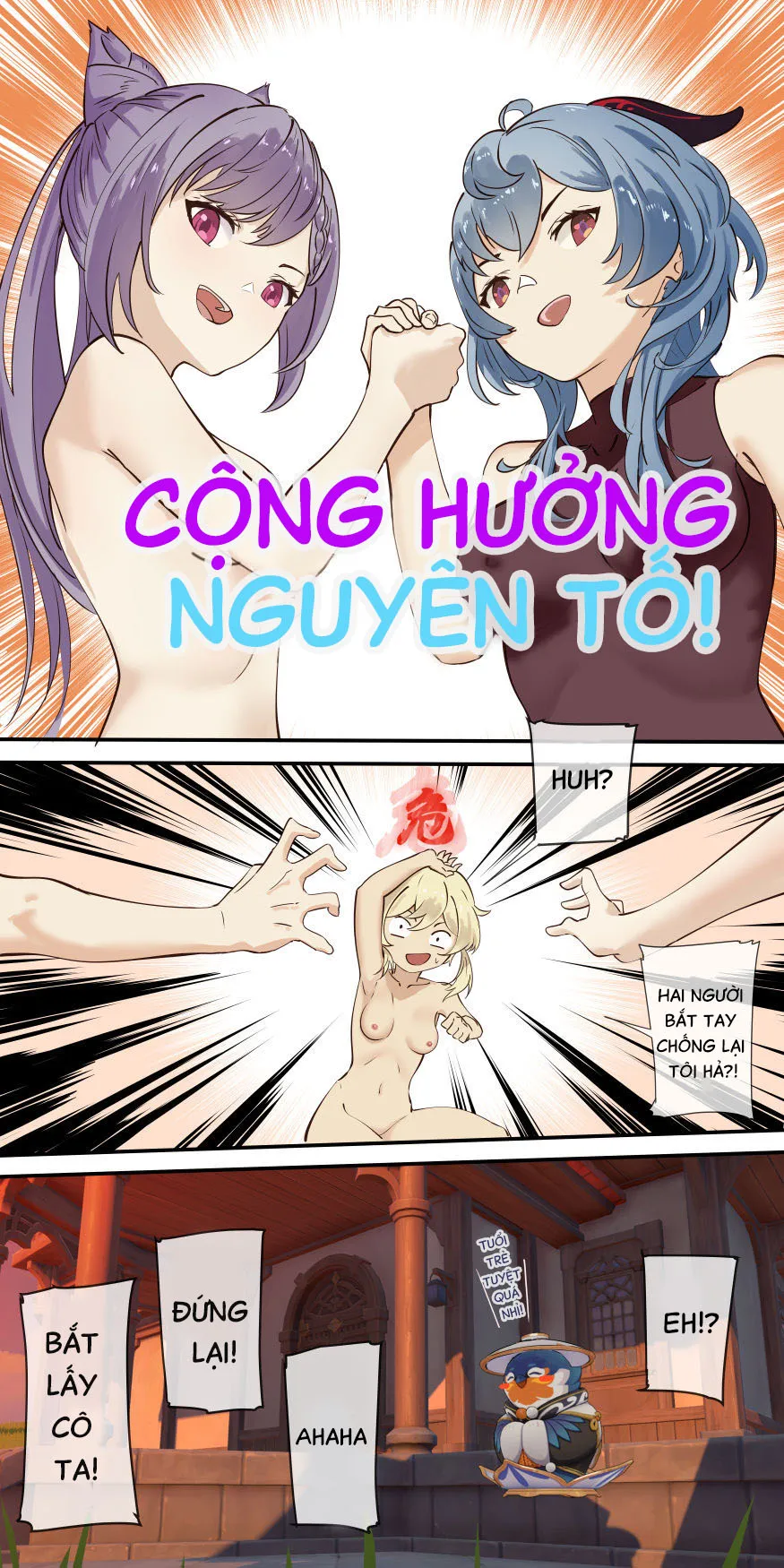 HentaiVN.net - Ảnh 15 - Món Quà Của Thất Tinh (Genshin Impact) [原神同人——刻晴篇] - Chap 3