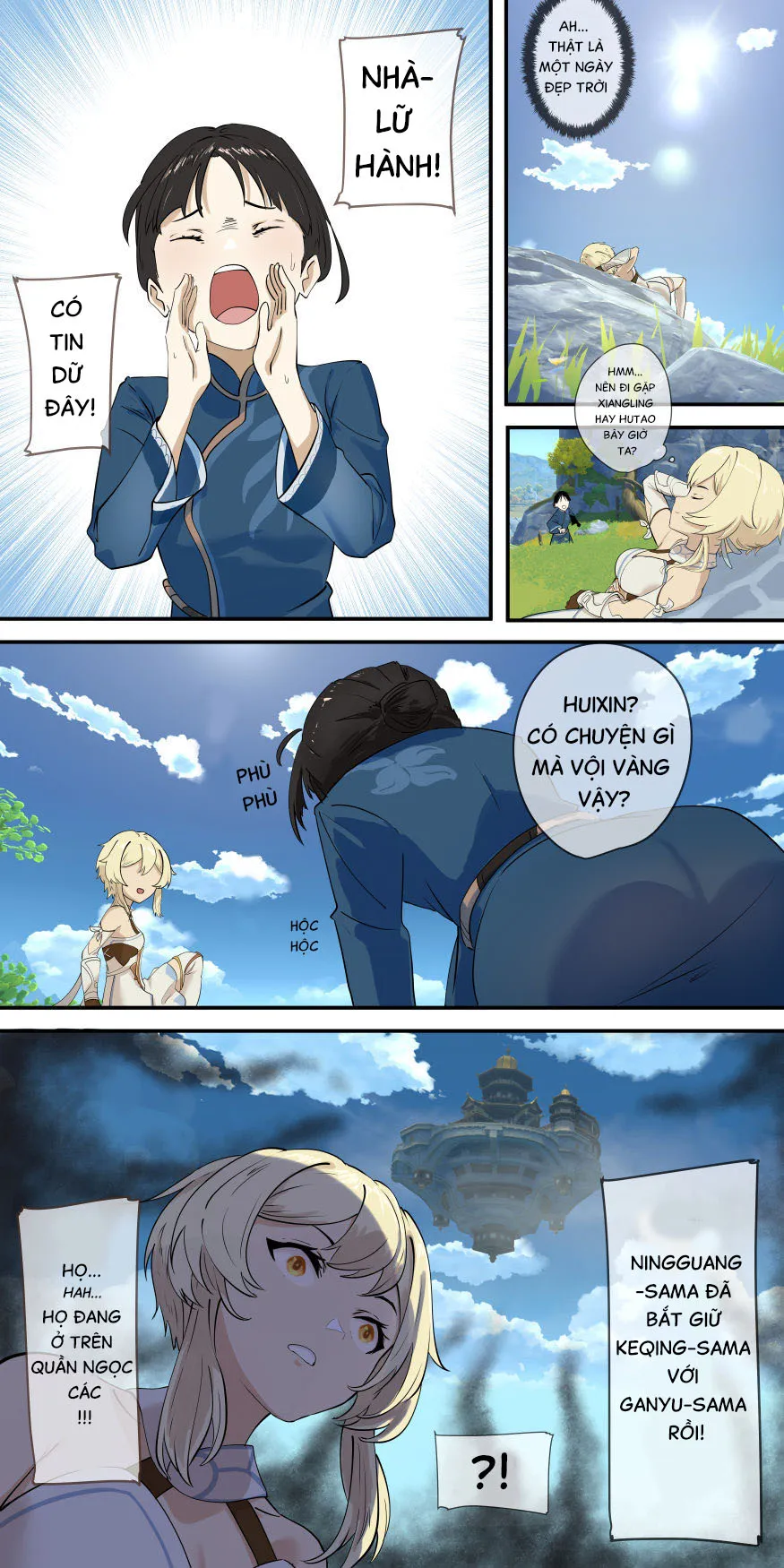 HentaiVN.net - Ảnh 19 - Món Quà Của Thất Tinh (Genshin Impact) [原神同人——刻晴篇] - Chap 3