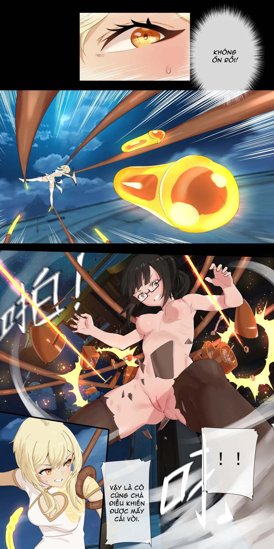 HentaiVN.net - Ảnh 5 - Món Quà Của Thất Tinh (Genshin Impact) [原神同人——刻晴篇] - Chap 5
