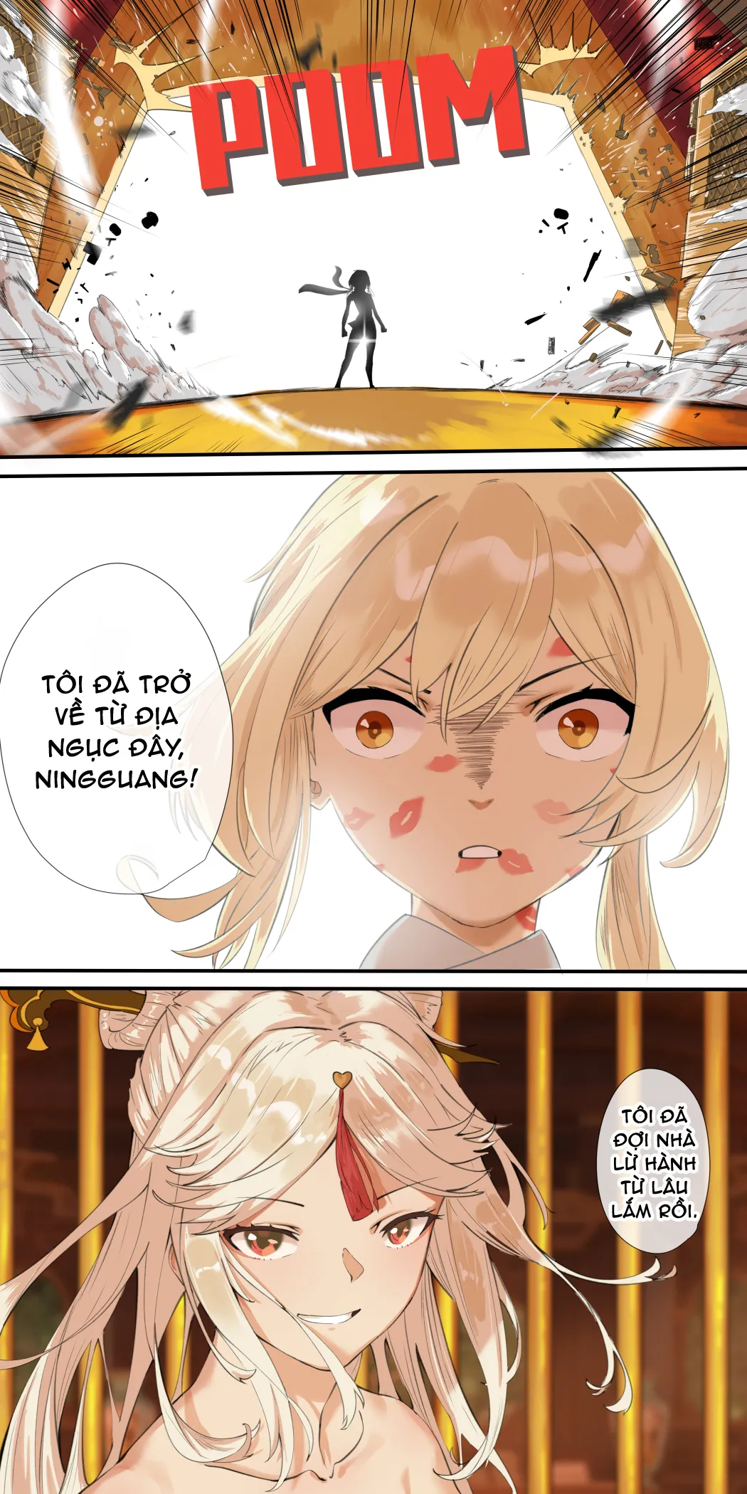 HentaiVN.net - Ảnh 14 - Món Quà Của Thất Tinh (Genshin Impact) [原神同人——刻晴篇] - Chap 6