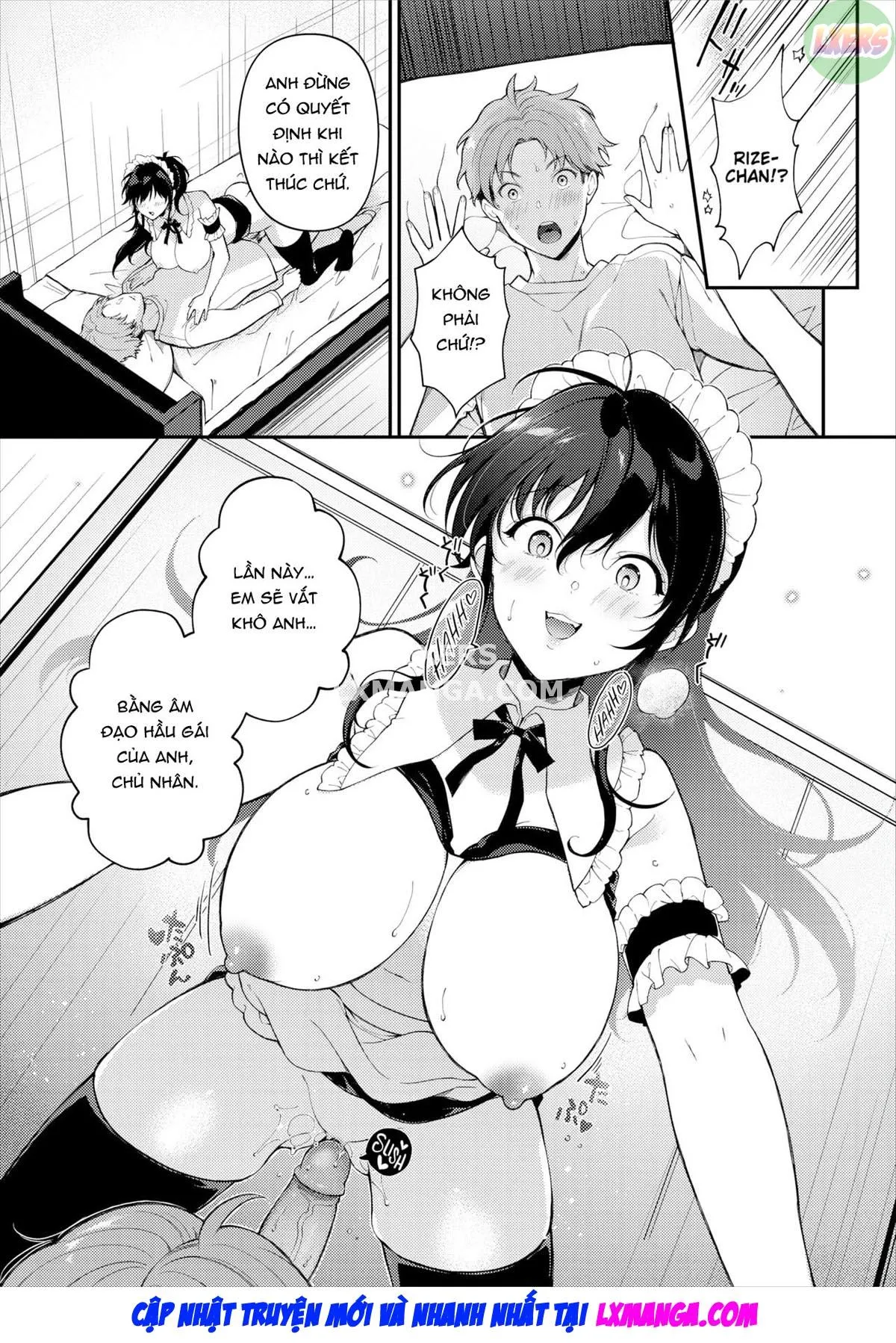 HentaiVN.net - Ảnh 12 - Do S Maid Rize-chan - Oneshot