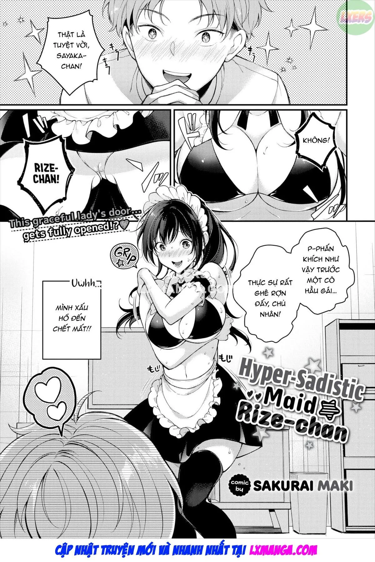 HentaiVN.net - Ảnh 4 - Do S Maid Rize-chan - Oneshot