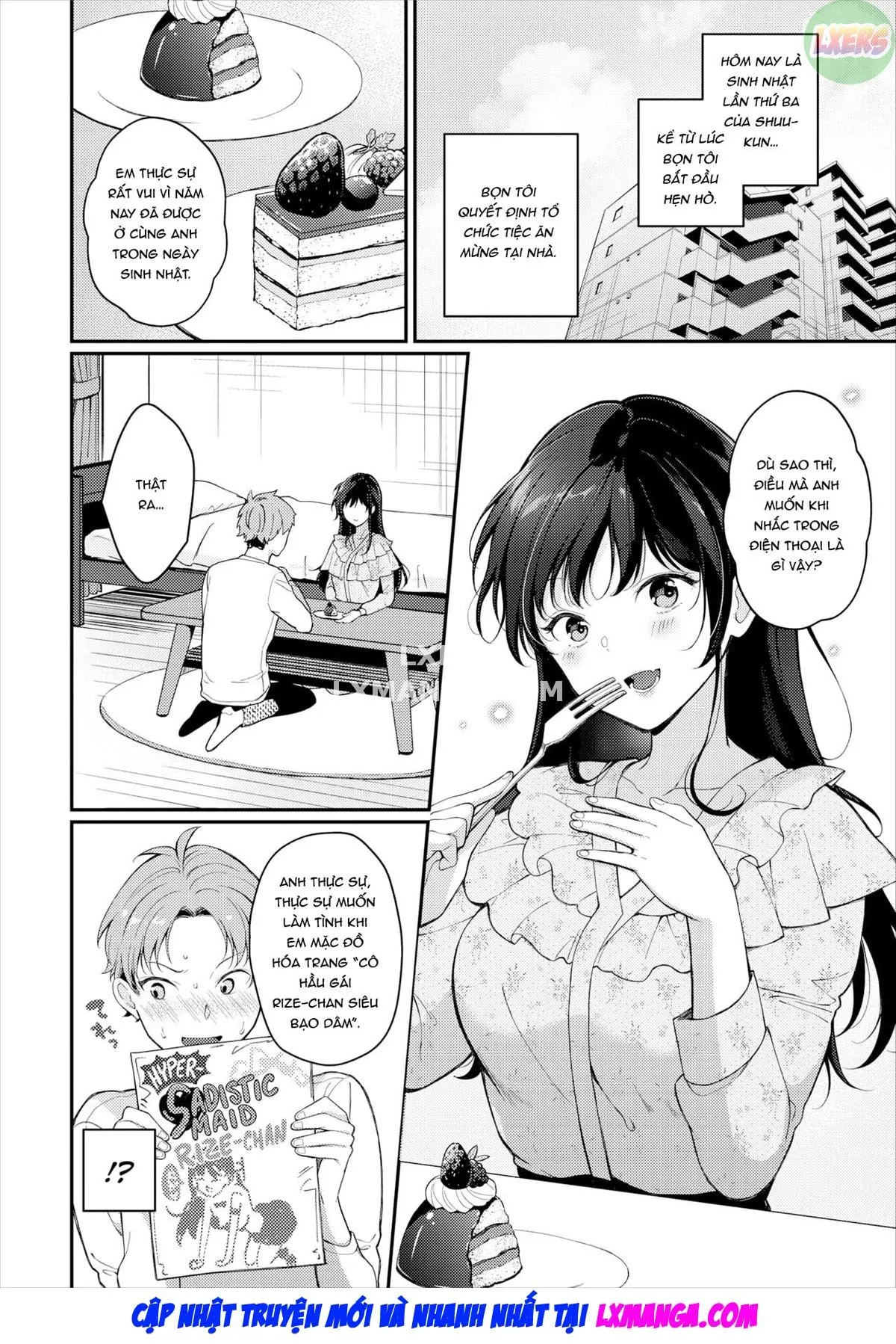 HentaiVN.net - Ảnh 5 - Do S Maid Rize-chan - Oneshot