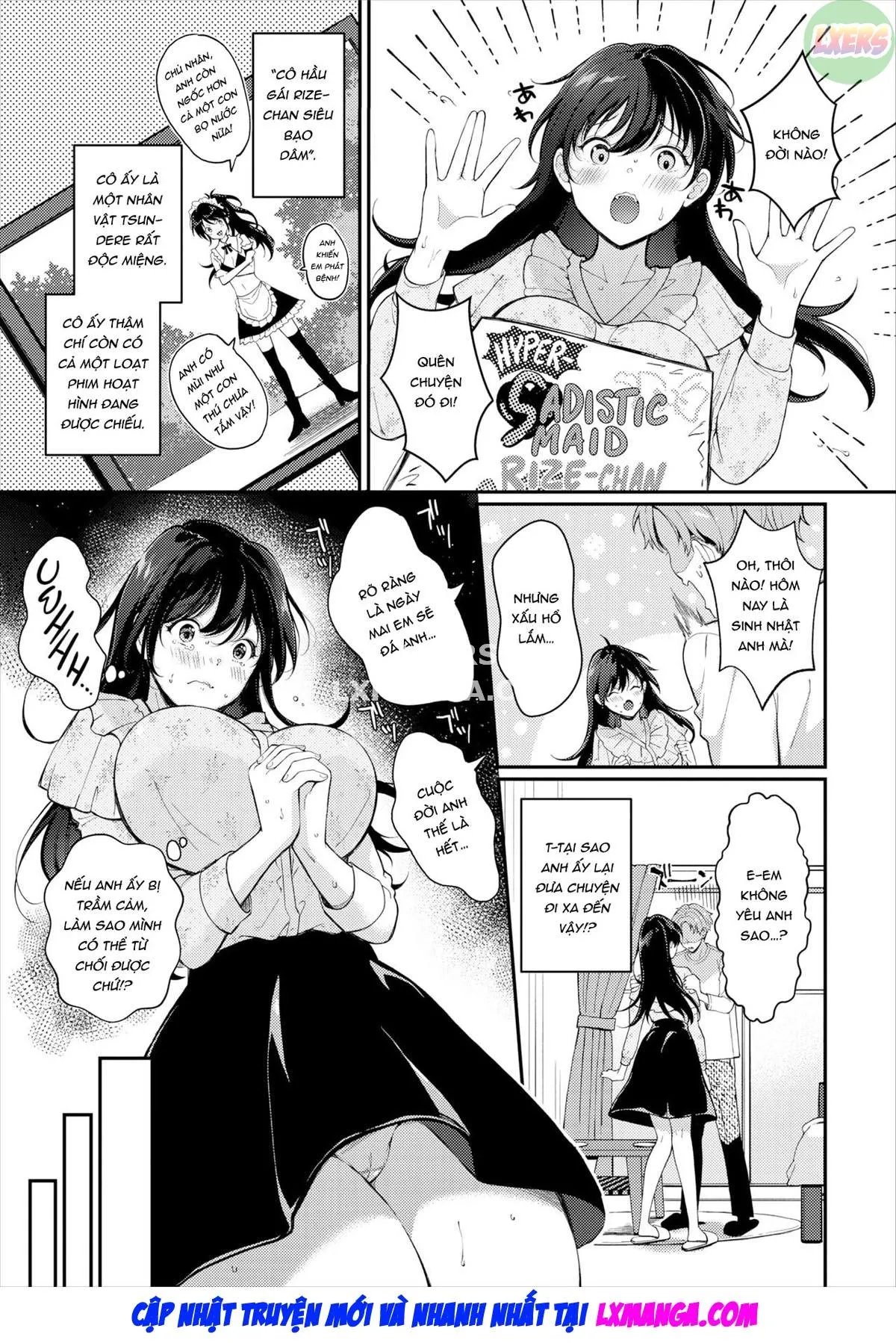 HentaiVN.net - Ảnh 6 - Do S Maid Rize-chan - Oneshot