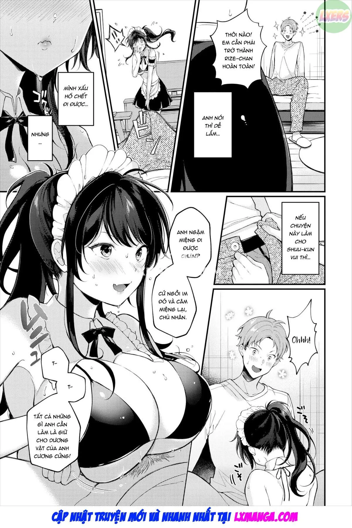 HentaiVN.net - Ảnh 8 - Do S Maid Rize-chan - Oneshot