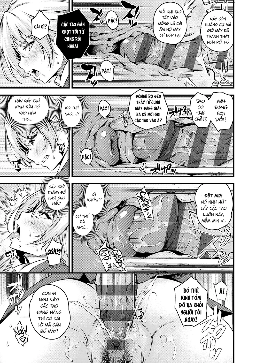 HentaiVN.net - Ảnh 18 - Trừng trị trưởng ban kỷ luật Ichijou [風紀委員 一條的敗北] - Oneshot
