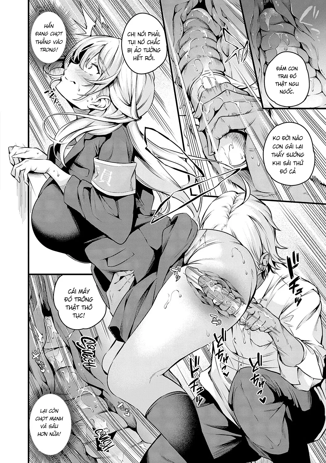 HentaiVN.net - Ảnh 9 - Trừng trị trưởng ban kỷ luật Ichijou [風紀委員 一條的敗北] - Oneshot