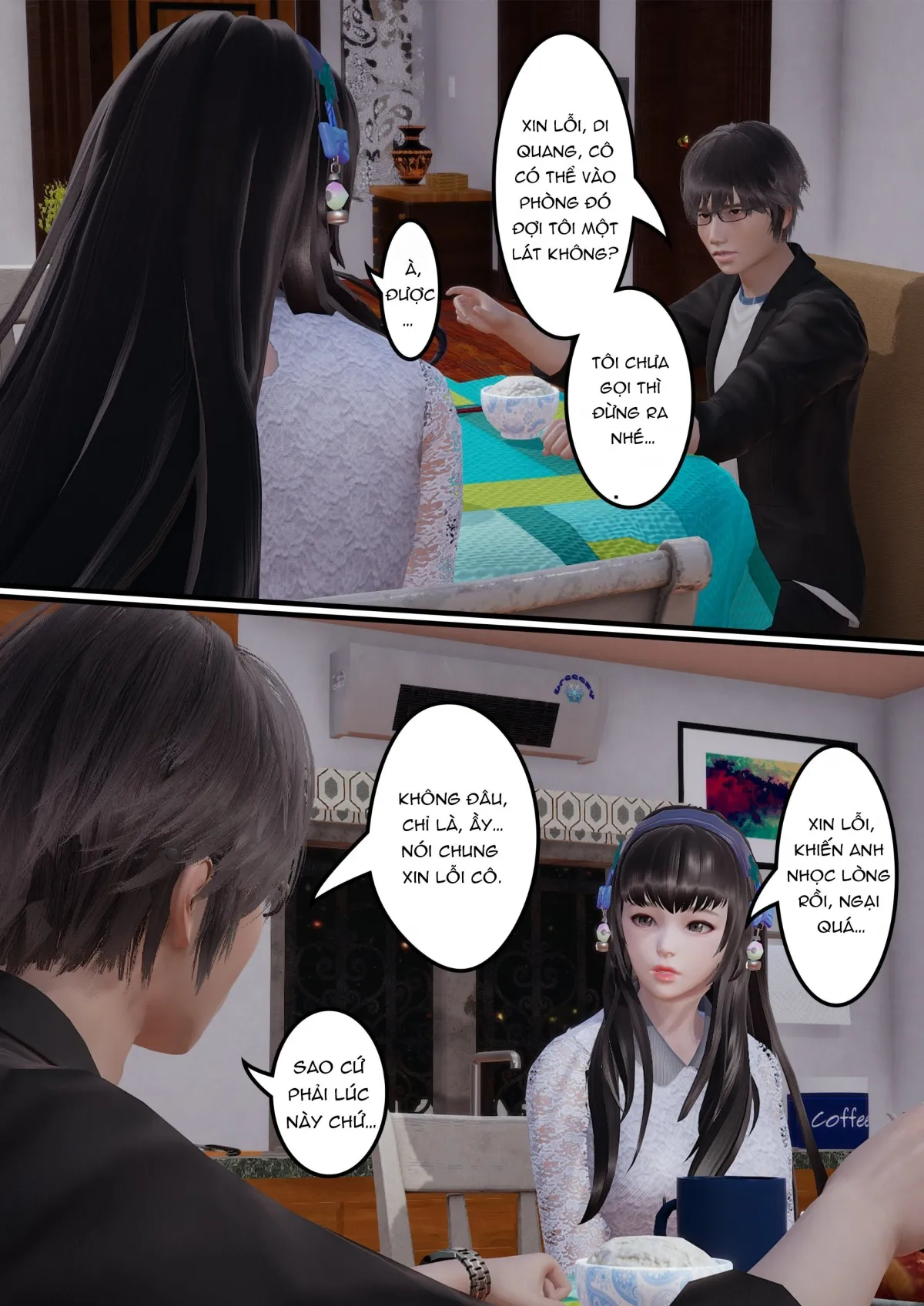 HentaiVN.net - Ảnh 7 - Tình yêu vĩnh cửu [永遠之愛：序章＋第１～２章] - Chap 3