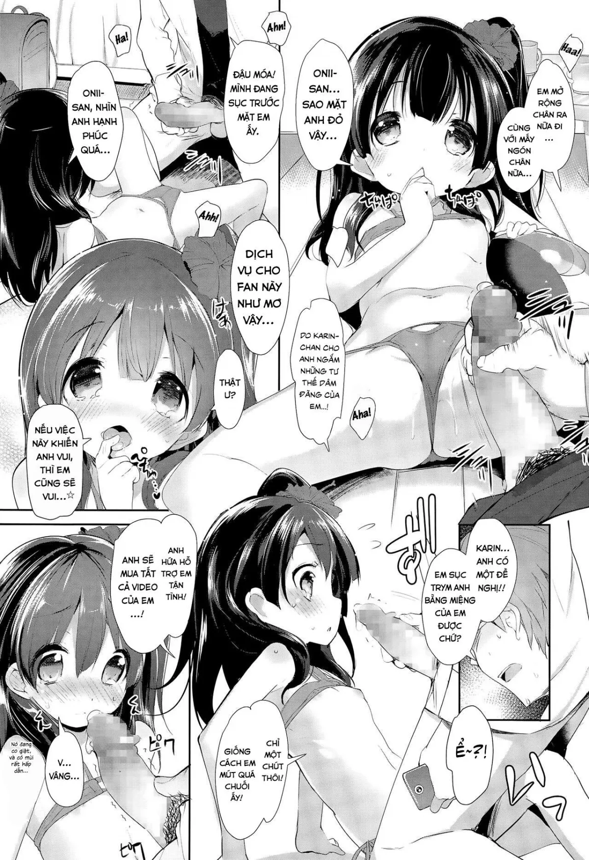 HentaiVN.net - Ảnh 11 - Tôi may mắn được húp bé loli idol nhà kế bên. [Akogare no JS Jyunia Aidoru, Jitsu ha Otonari ni Sundemashit ; Turns out, My Favorite Elementary School Idol Lives near me] - Oneshot