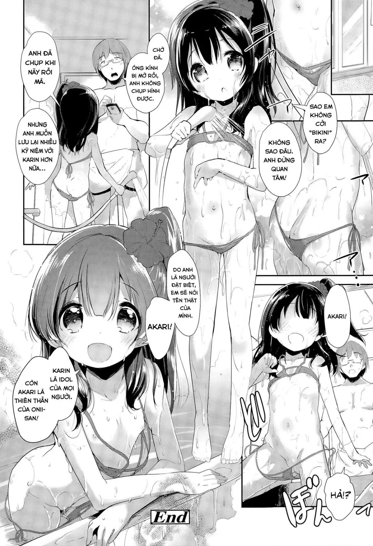 HentaiVN.net - Ảnh 24 - Tôi may mắn được húp bé loli idol nhà kế bên. [Akogare no JS Jyunia Aidoru, Jitsu ha Otonari ni Sundemashit ; Turns out, My Favorite Elementary School Idol Lives near me] - Oneshot