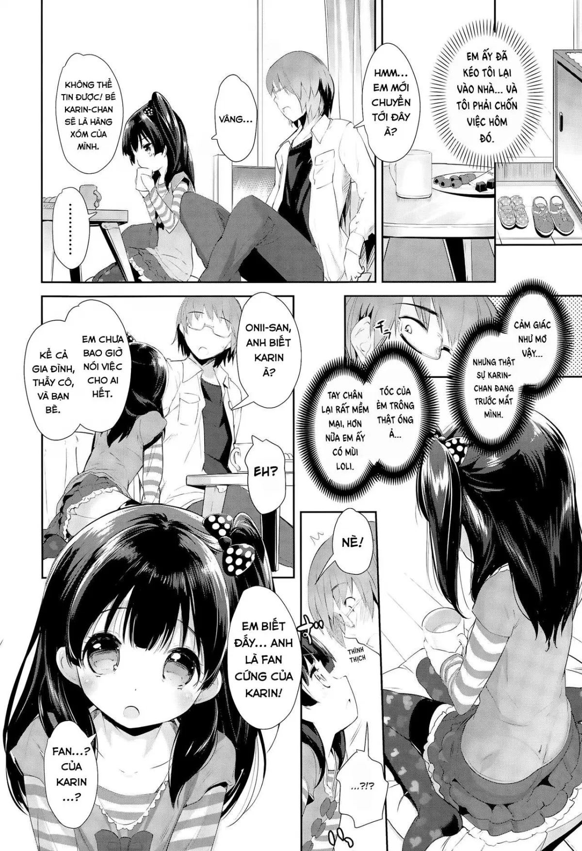 HentaiVN.net - Ảnh 4 - Tôi may mắn được húp bé loli idol nhà kế bên. [Akogare no JS Jyunia Aidoru, Jitsu ha Otonari ni Sundemashit ; Turns out, My Favorite Elementary School Idol Lives near me] - Oneshot