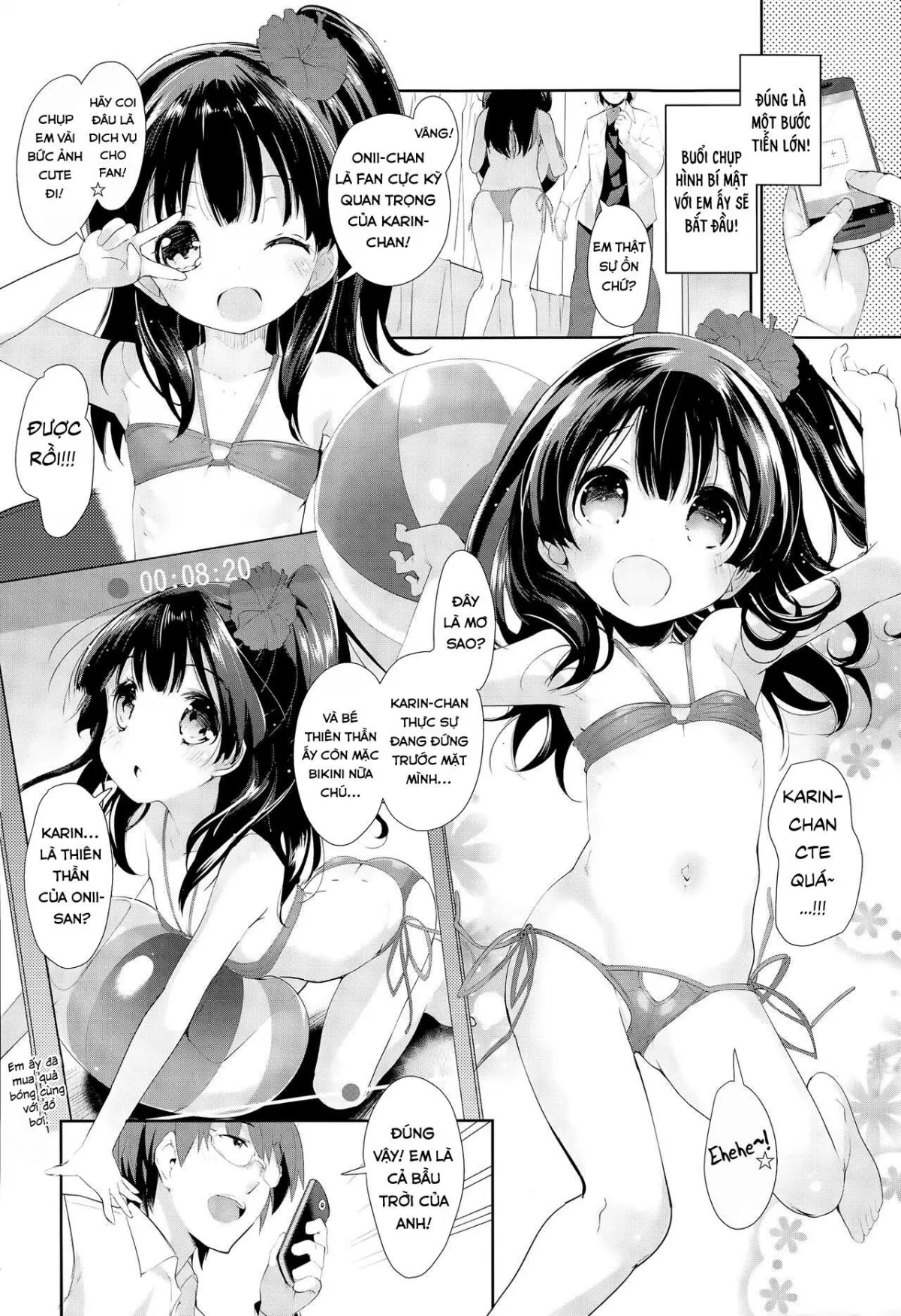 HentaiVN.net - Ảnh 8 - Tôi may mắn được húp bé loli idol nhà kế bên. [Akogare no JS Jyunia Aidoru, Jitsu ha Otonari ni Sundemashit ; Turns out, My Favorite Elementary School Idol Lives near me] - Oneshot