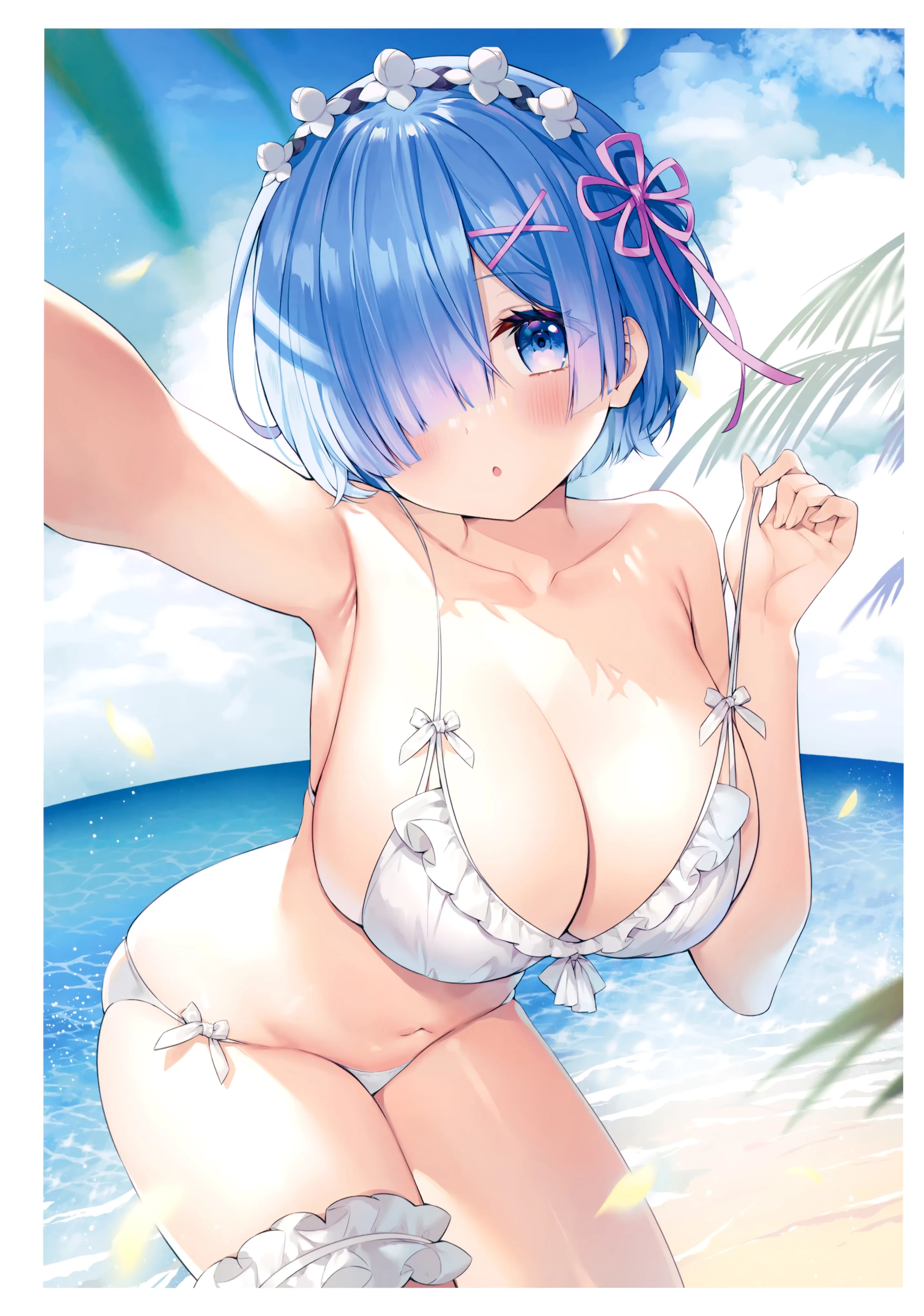 HentaiVN.net - Ảnh 20 - Tôi muốn chịch Rem cả ngày cơ! [Rem wa 24-jikan Hamedori Shitai!; レムは24時間ハメ撮りしたい!] - Oneshot