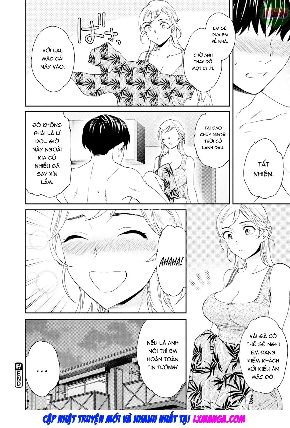 HentaiVN.net - Ảnh 21 - Bộ ngực nhà bên - Oneshot