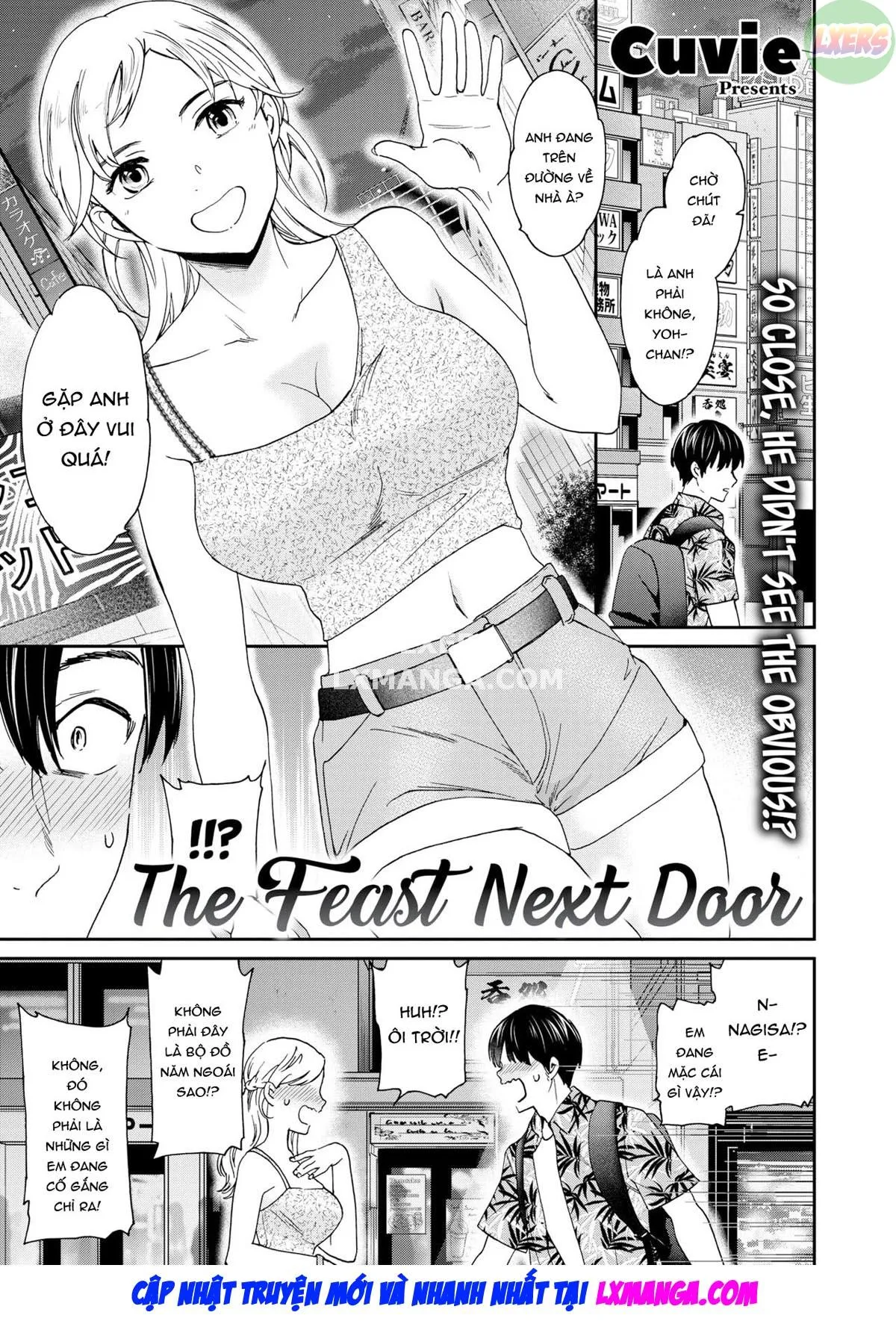 HentaiVN.net - Ảnh 4 - Bộ ngực nhà bên - Oneshot