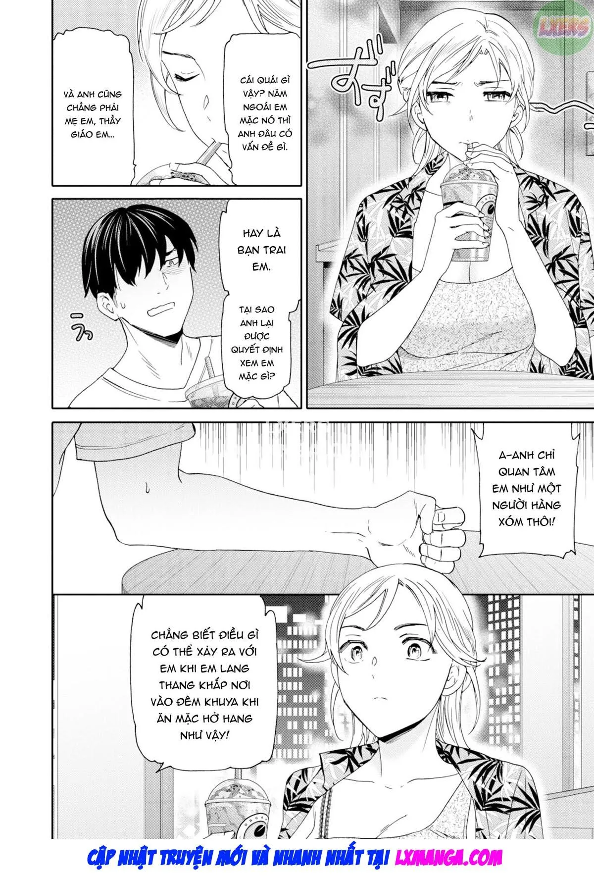 HentaiVN.net - Ảnh 5 - Bộ ngực nhà bên - Oneshot