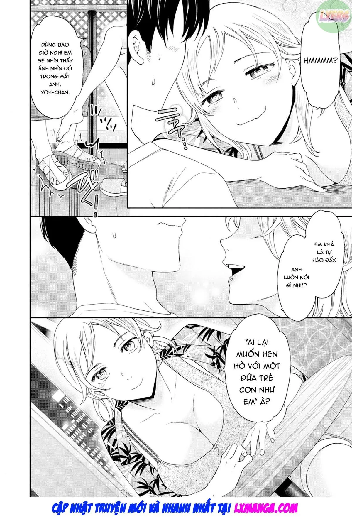 HentaiVN.net - Ảnh 7 - Bộ ngực nhà bên - Oneshot