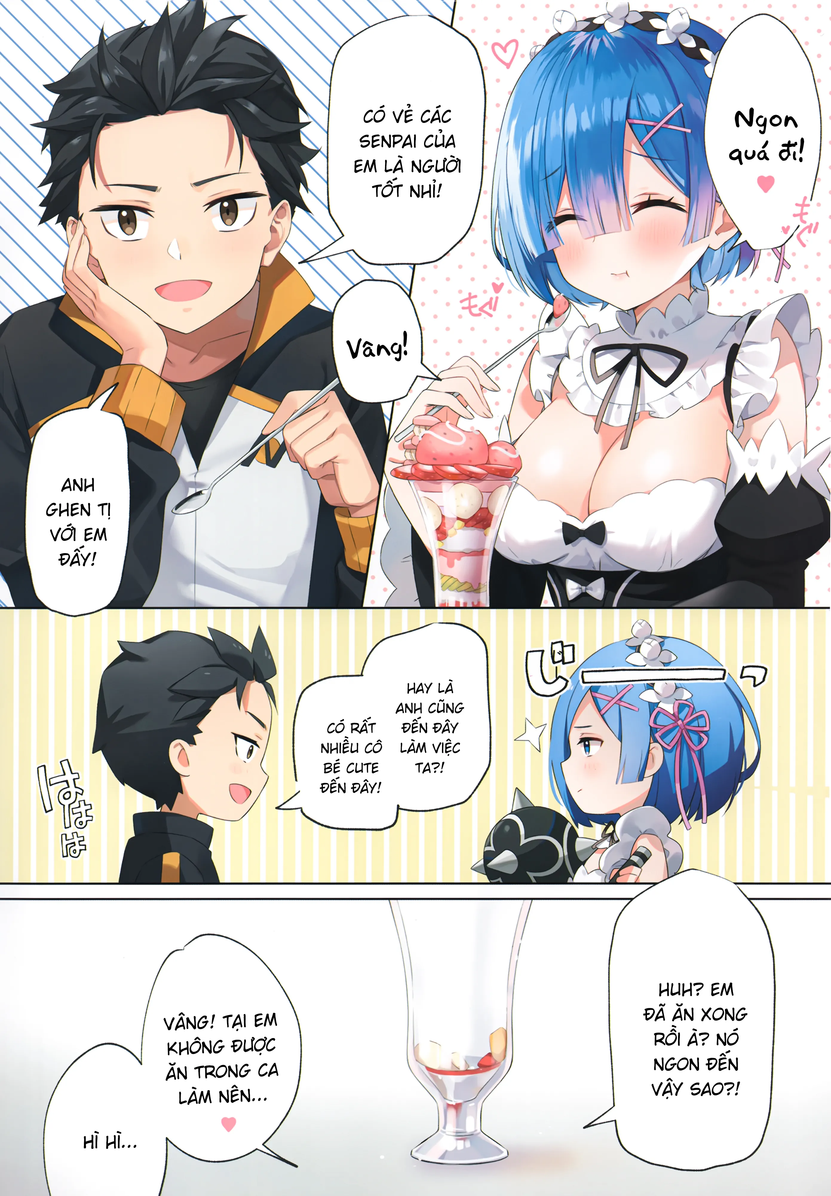 HentaiVN.net - Ảnh 6 - Akumu ☆ Rem Netorare [悪夢☆レムネトラレ] - Oneshot Full Màu