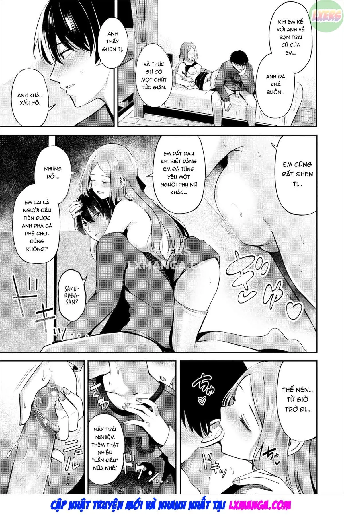HentaiVN.net - Ảnh 20 - Nigakute Amai Coffee no you ni - Oneshot