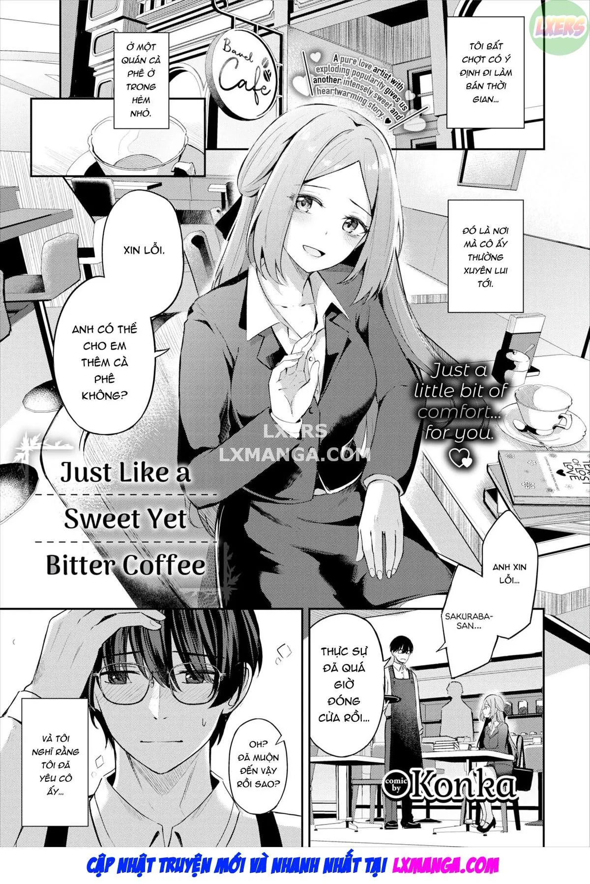 HentaiVN.net - Ảnh 4 - Nigakute Amai Coffee no you ni - Oneshot